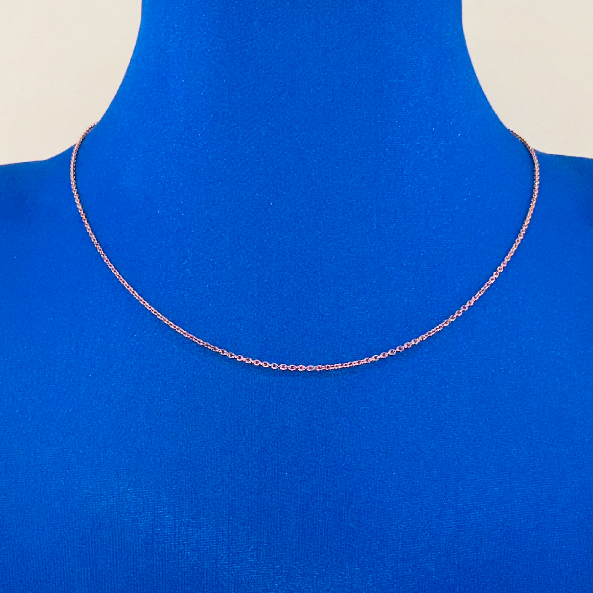 18K Rose Gold Chain