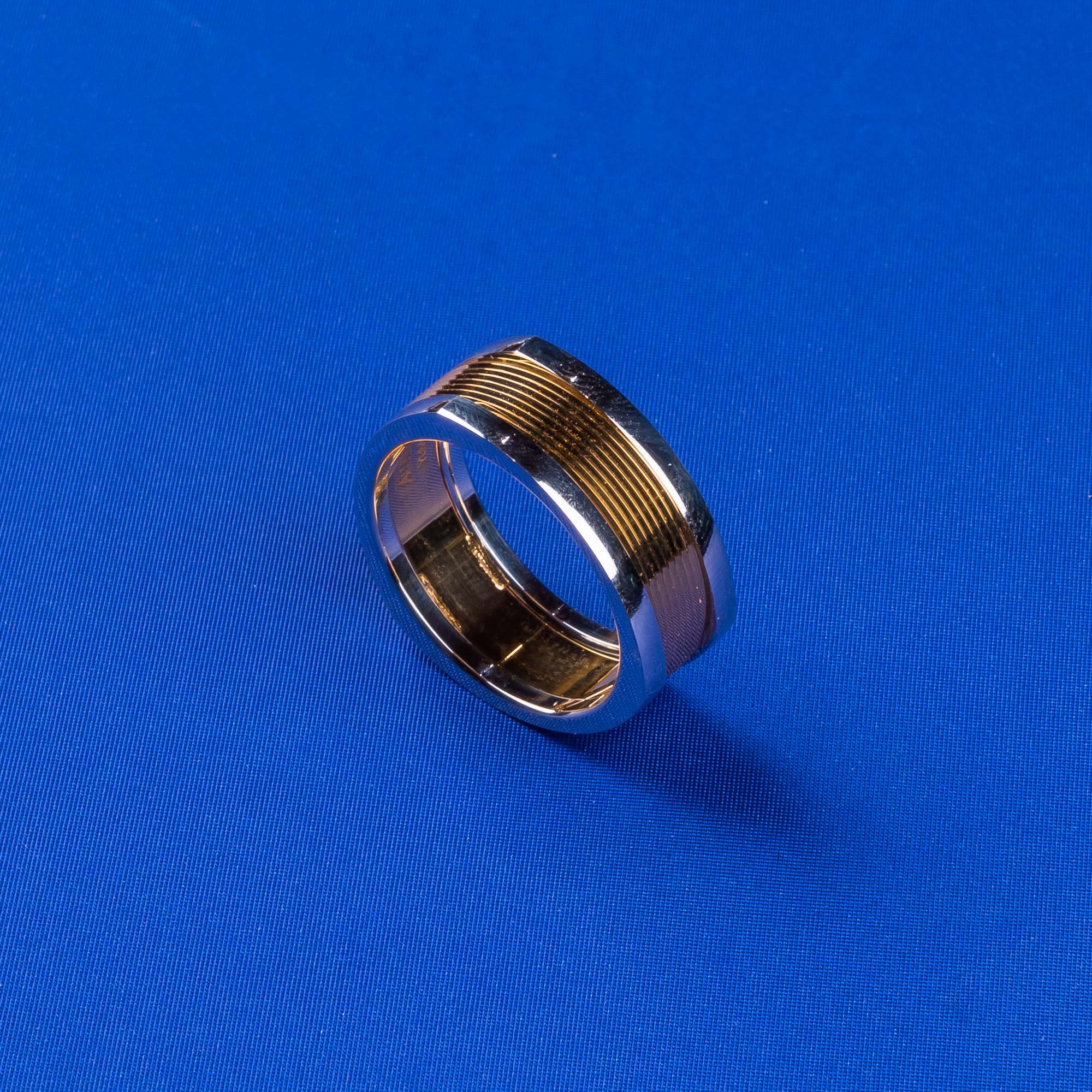 Timeless Two-Tone 22K Gold Ring