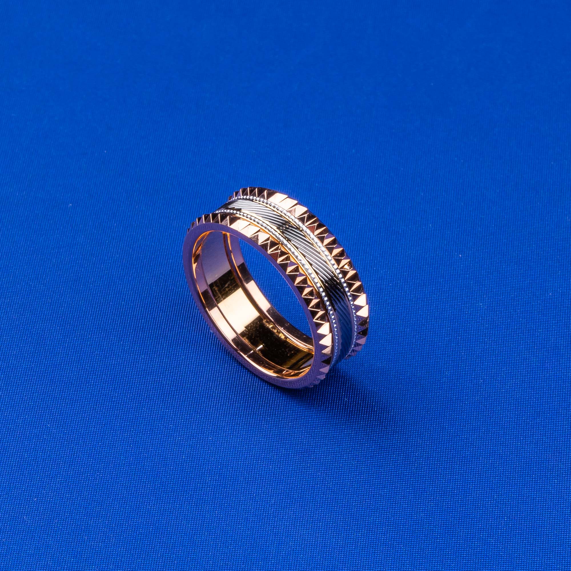 22K Gold Two-Tone Ring