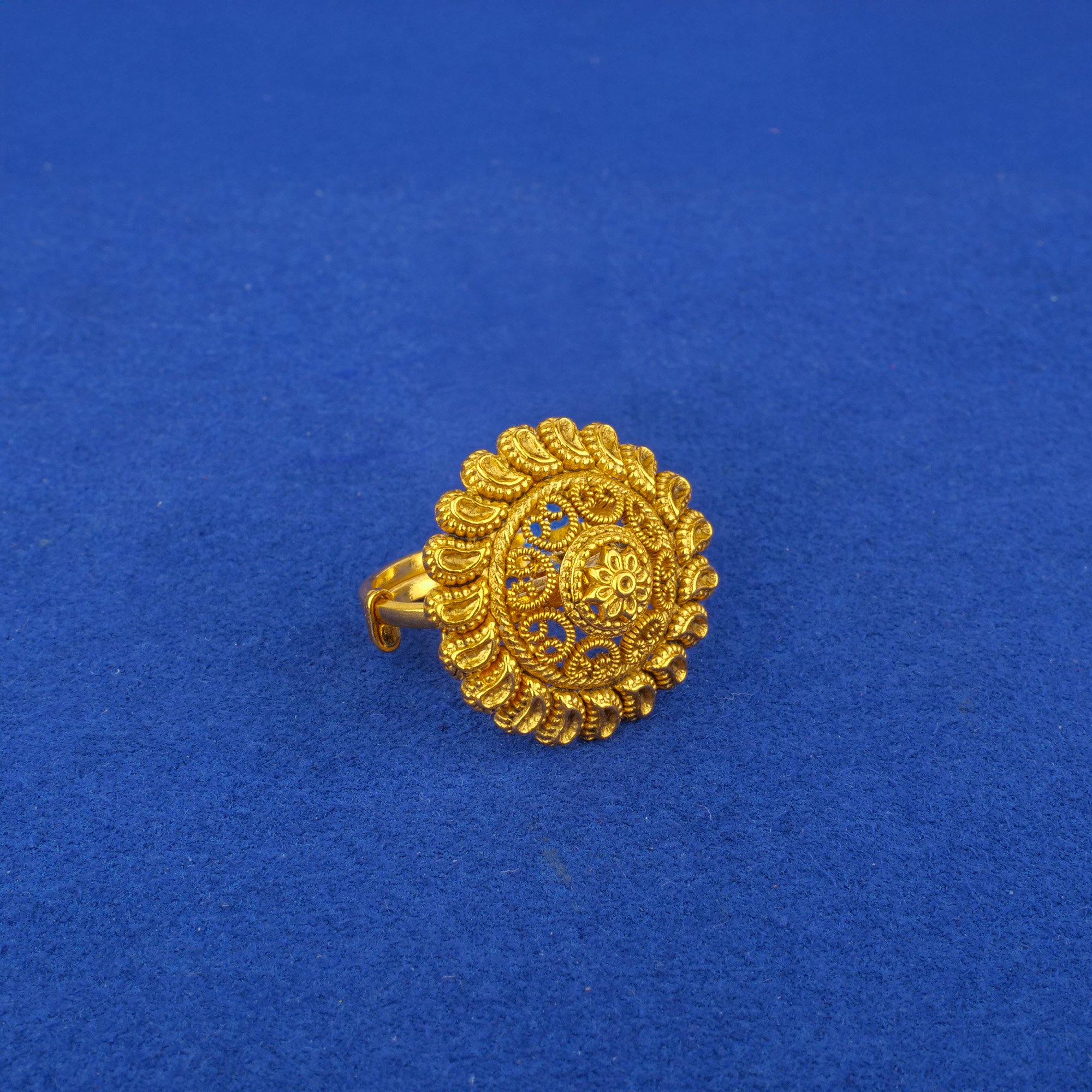 22K 'Antique' Gold Ring