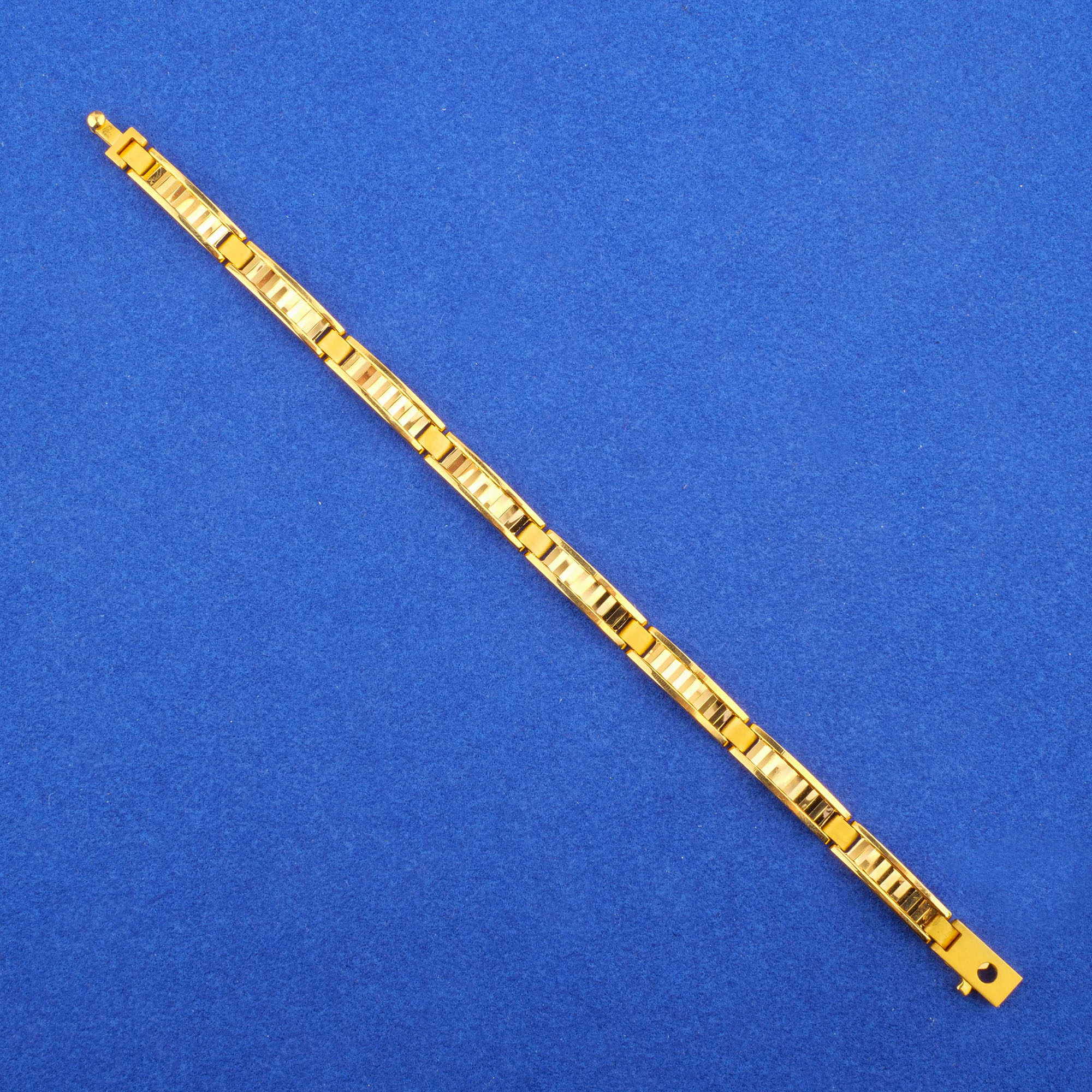 Twenty-Two Karat 'Fancy' Gold Bracelet