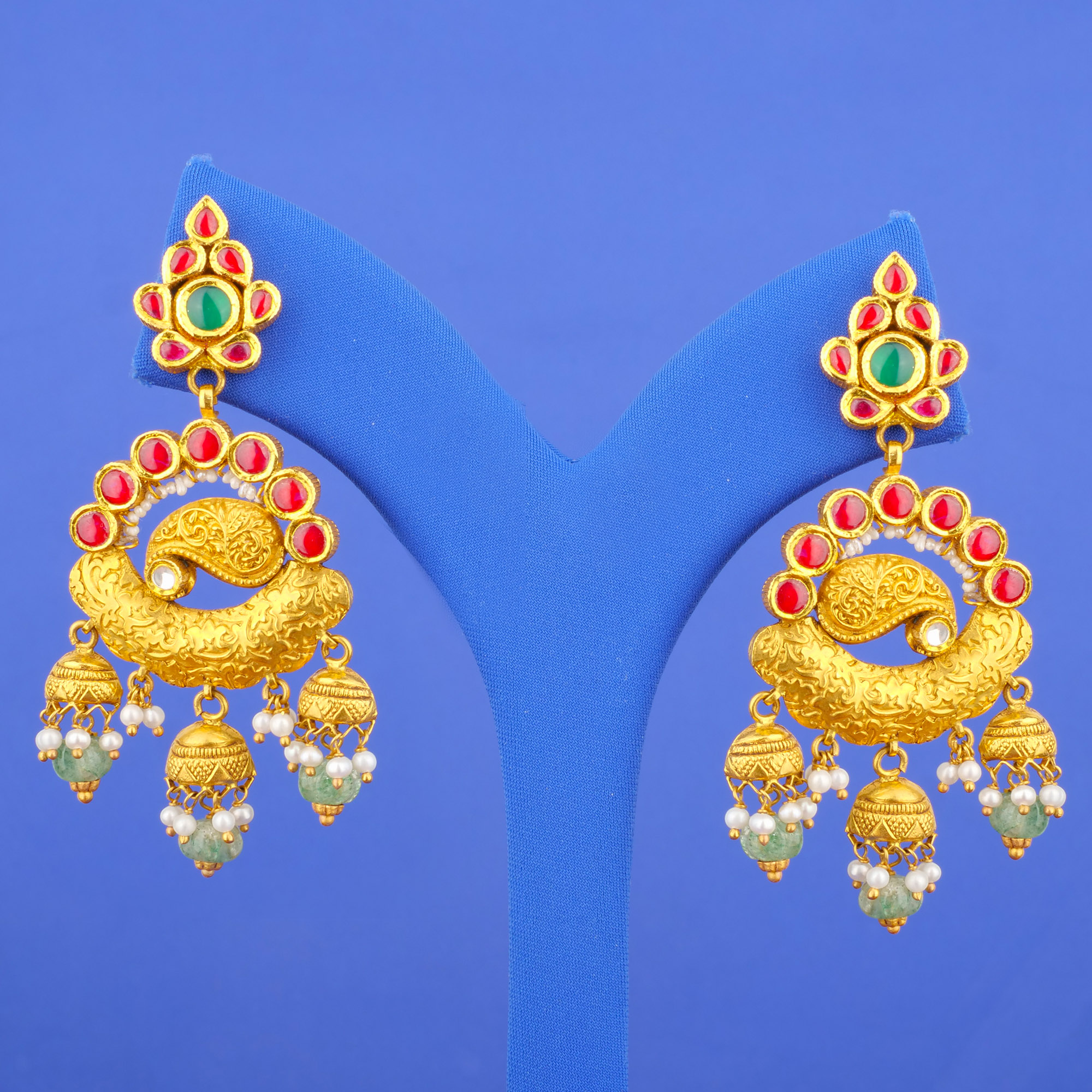 22 'Antique' Earrings w/ Stones