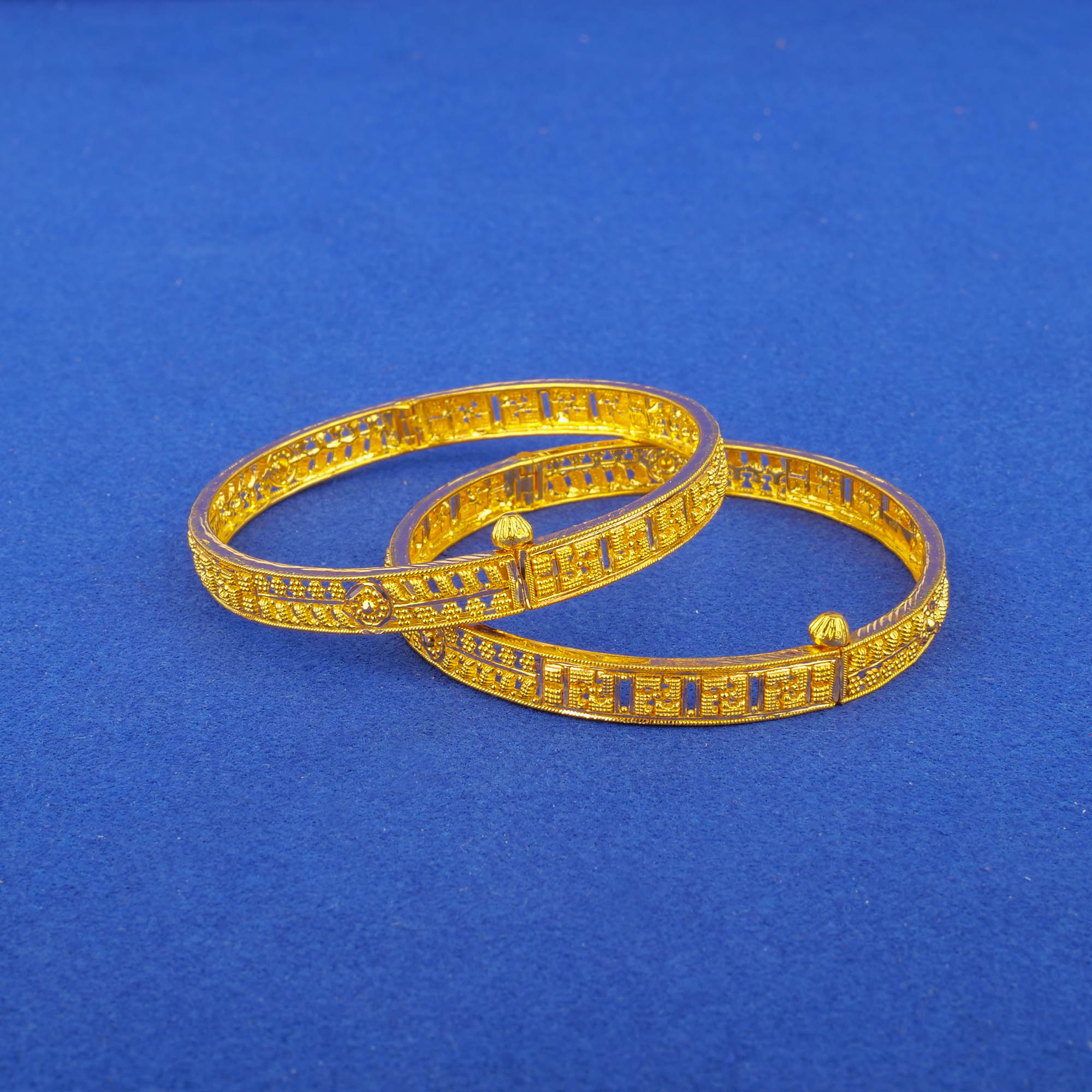 22K Baby Gold Kadas/Bangles