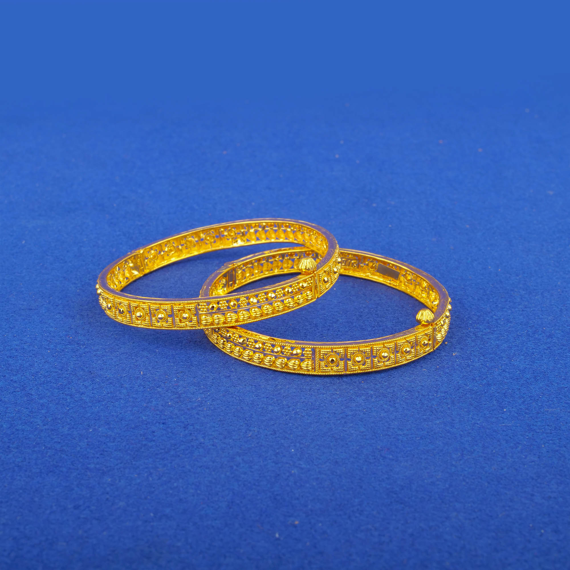 22K Baby Gold Kadas/Bangles