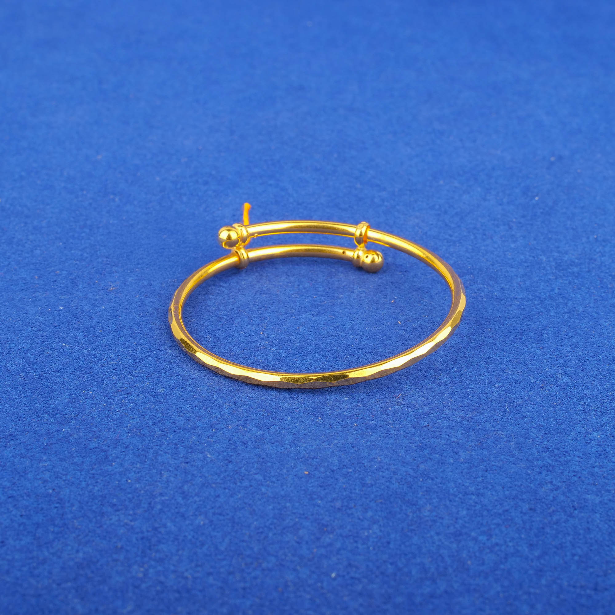 22K Baby Gold 'Adjustable' Kada