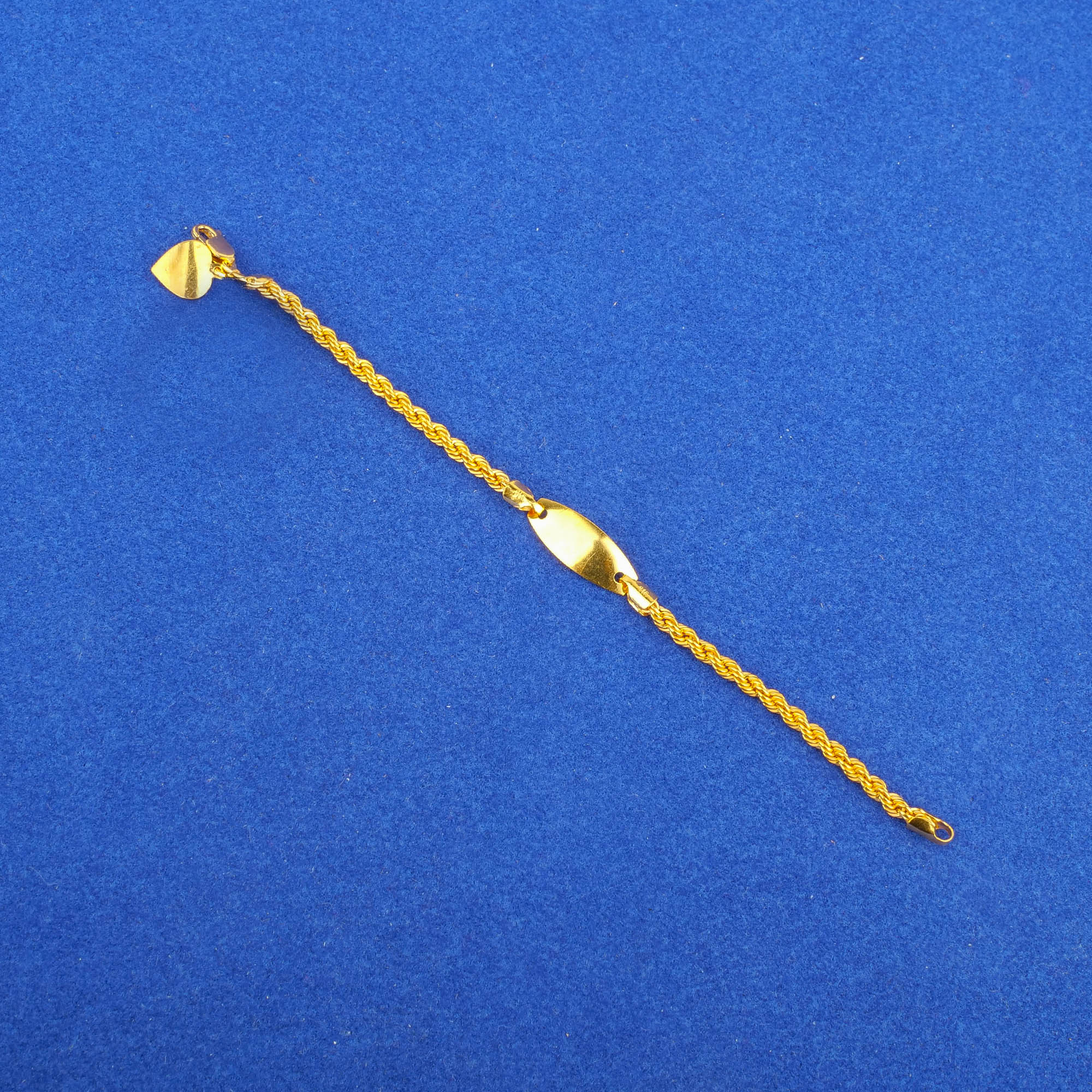 22K Baby Gold Bracelet