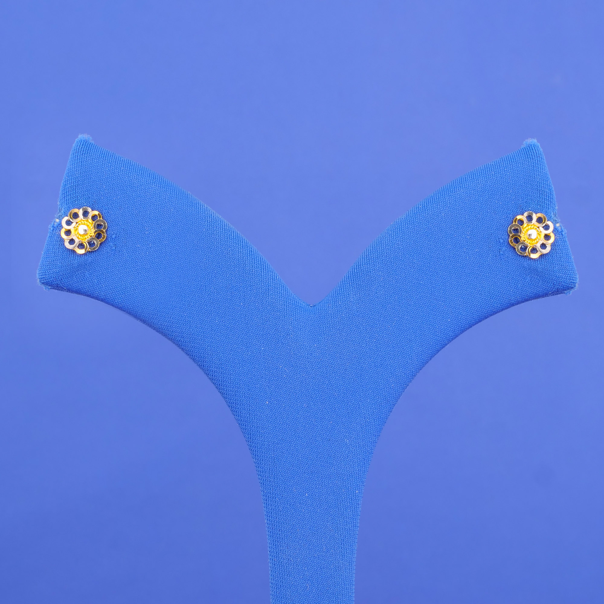 Twenty-Two Karat Gold Two-Tone Baby Earrings