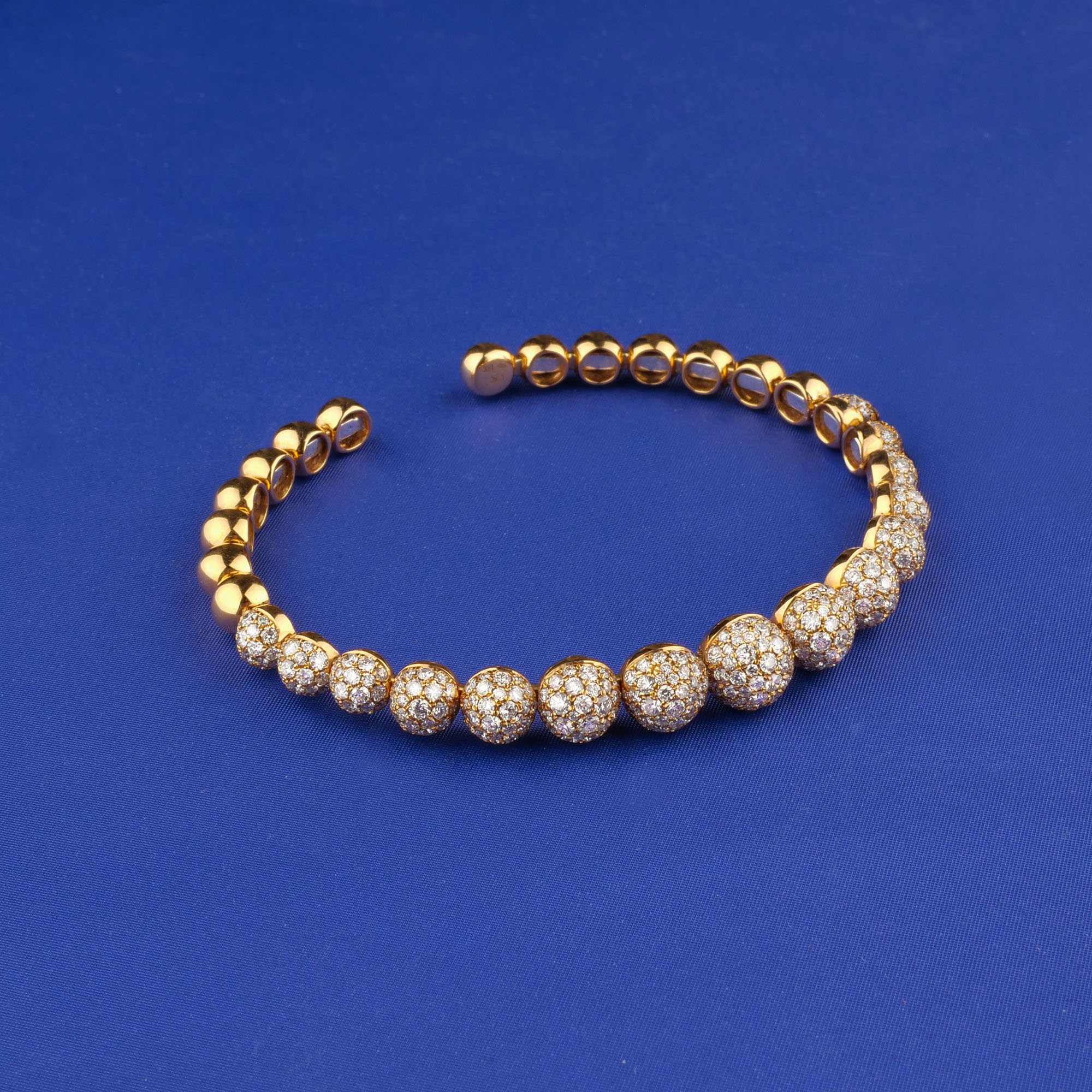 18K Rose Gold Diamond Bangle/Bracelet