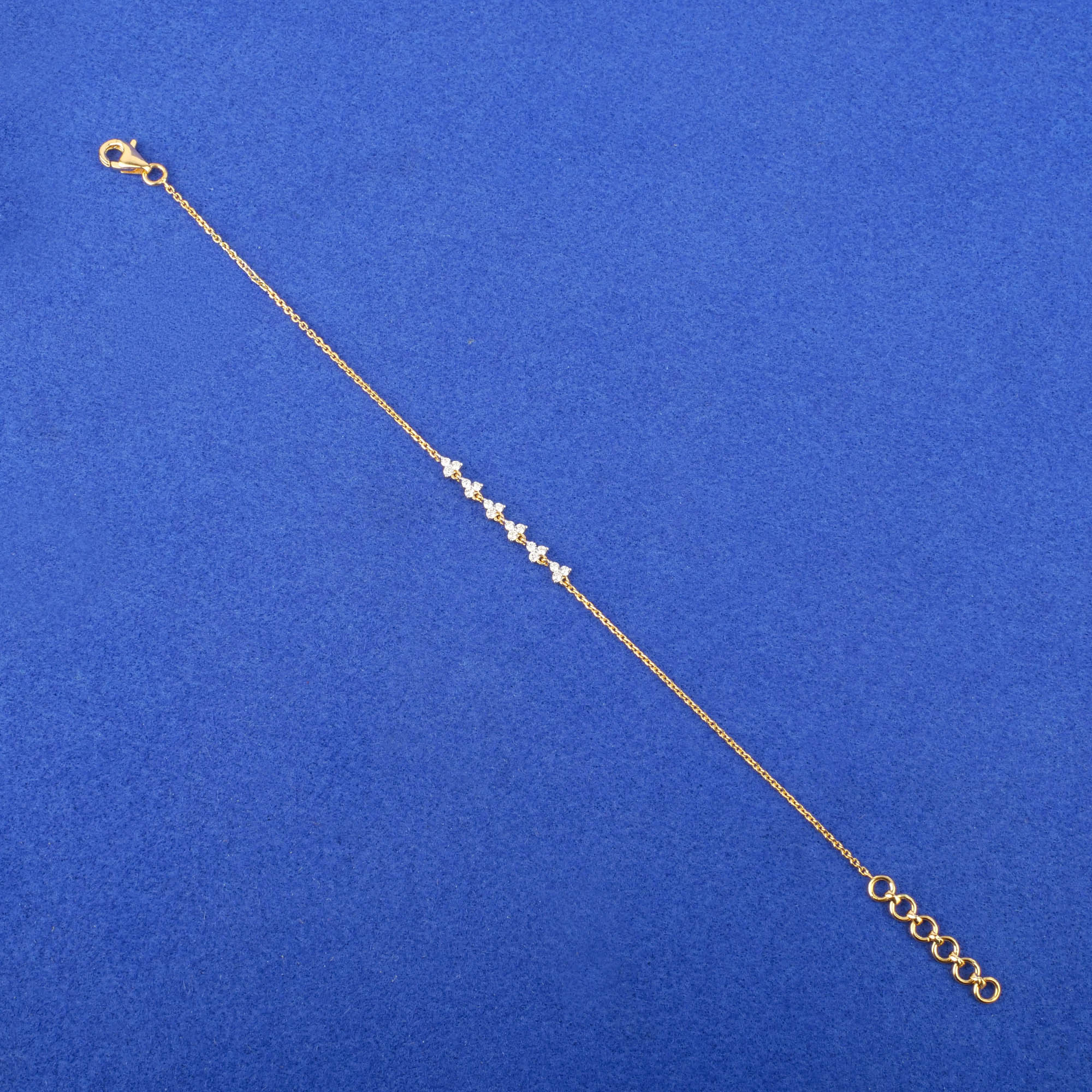 18K Yellow Gold Diamond Bracelet