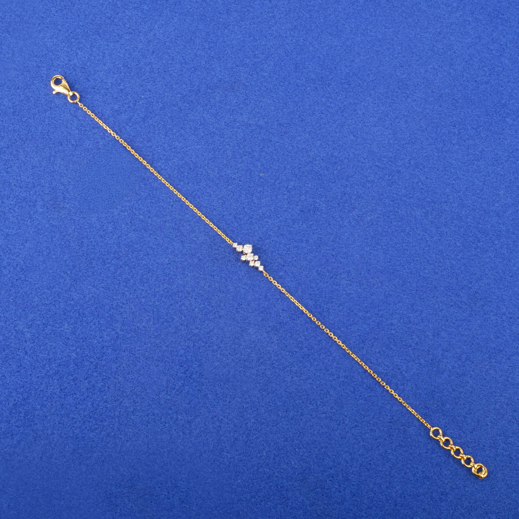 18K Yellow Gold Diamond Bracelet