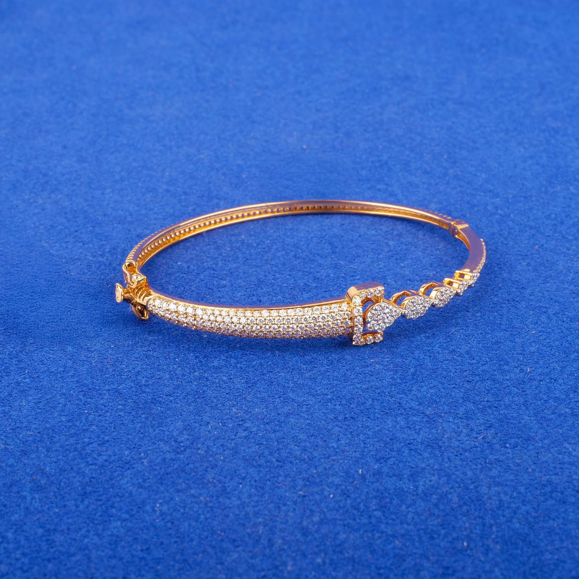 18K Rose Gold Diamond Bangle/Bracelet