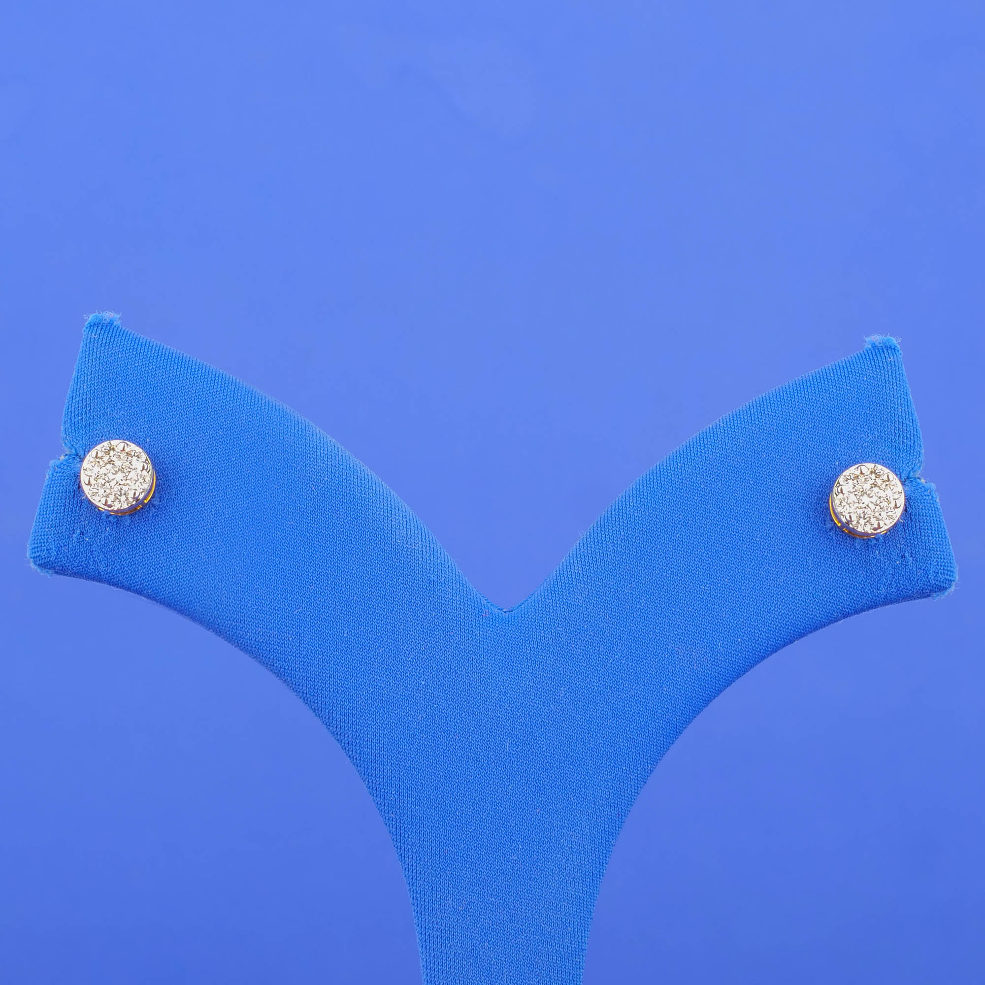 18K Yellow Gold Diamond Earrings