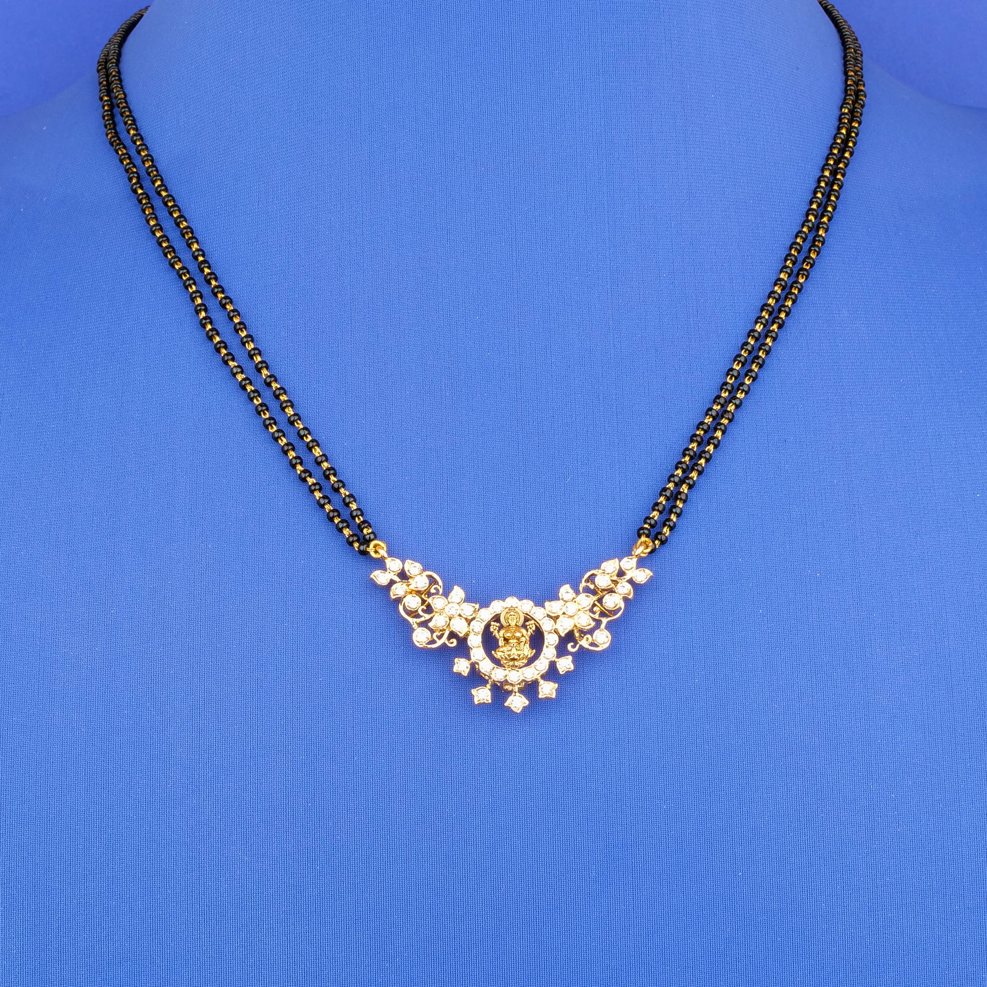 18K RG/YG Diamond Mangalsutra Necklace