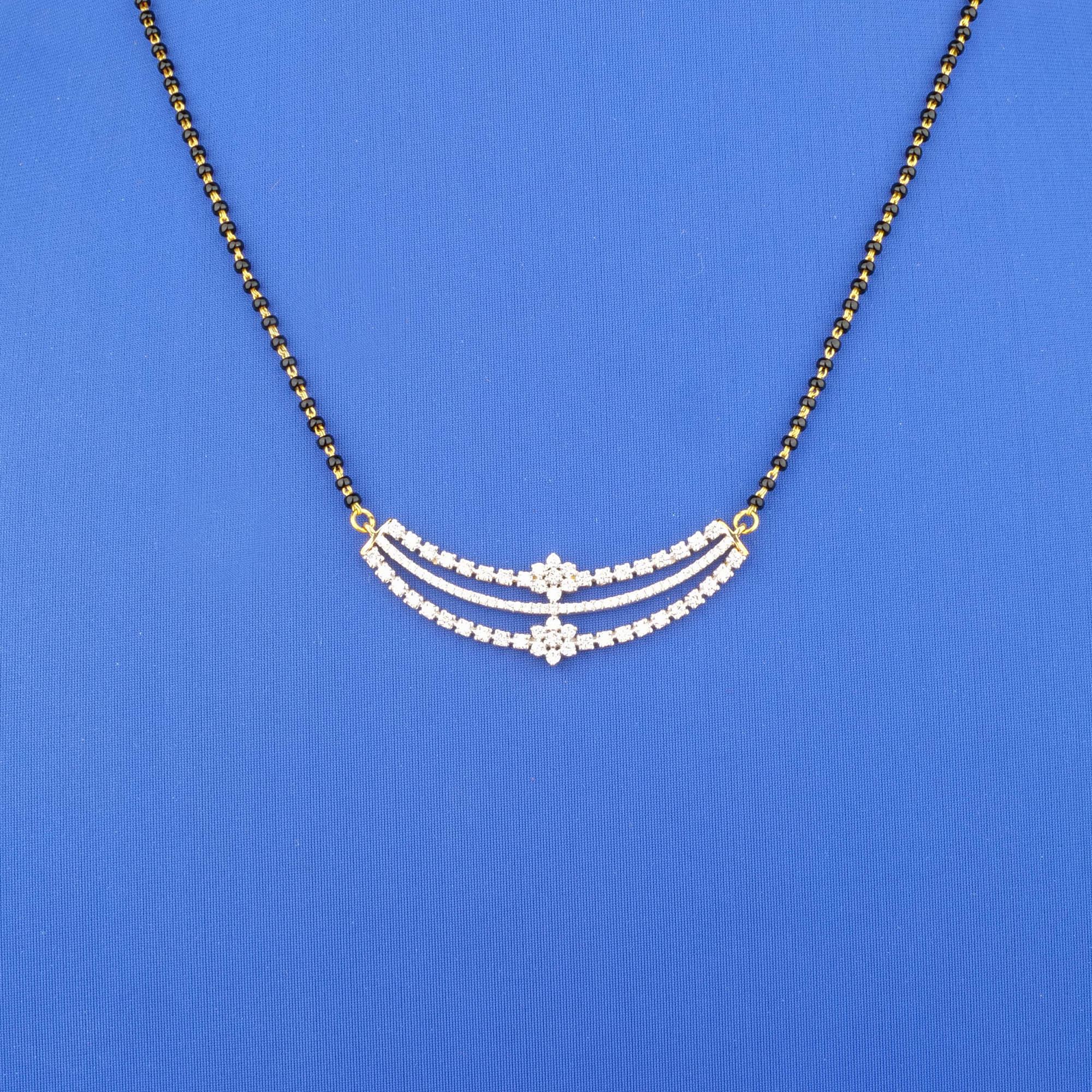 18K Yellow Gold Diamond 'Mangalsutra' Necklace