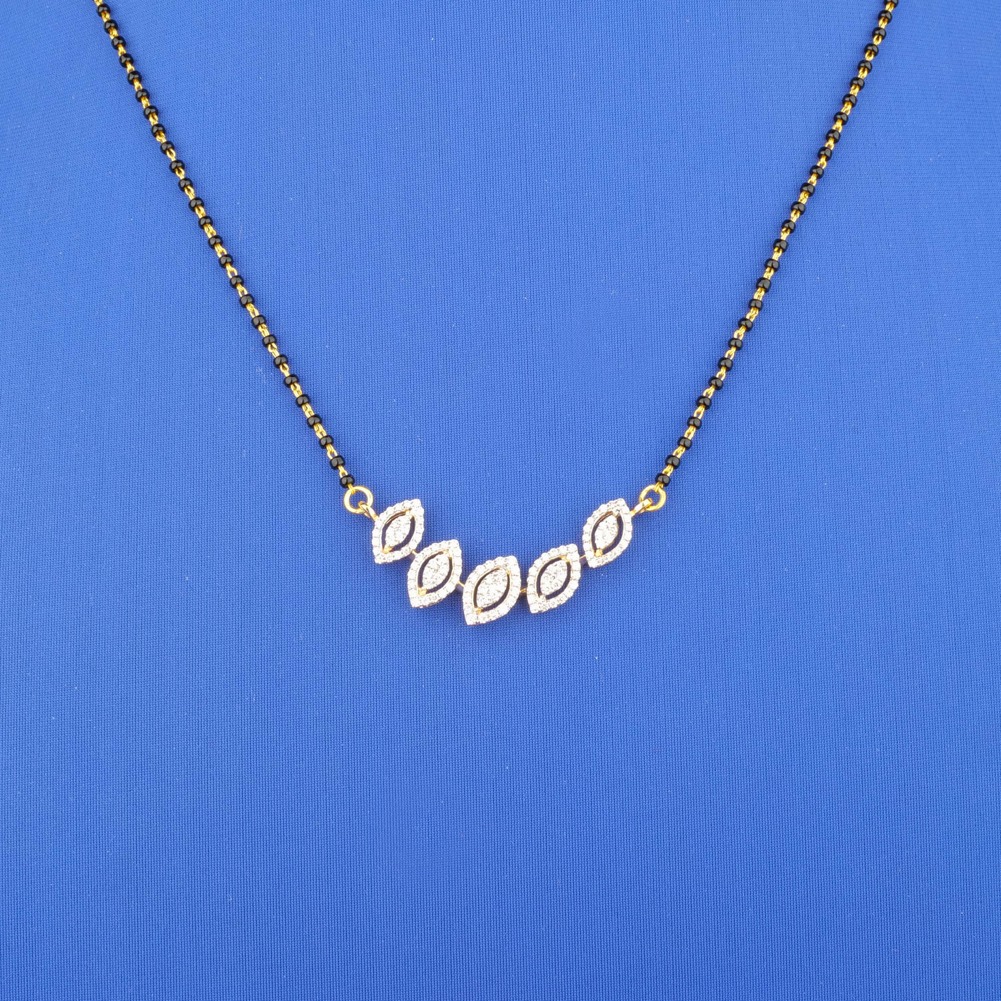 18K Yellow Gold Diamond 'Mangalsutra' Necklace