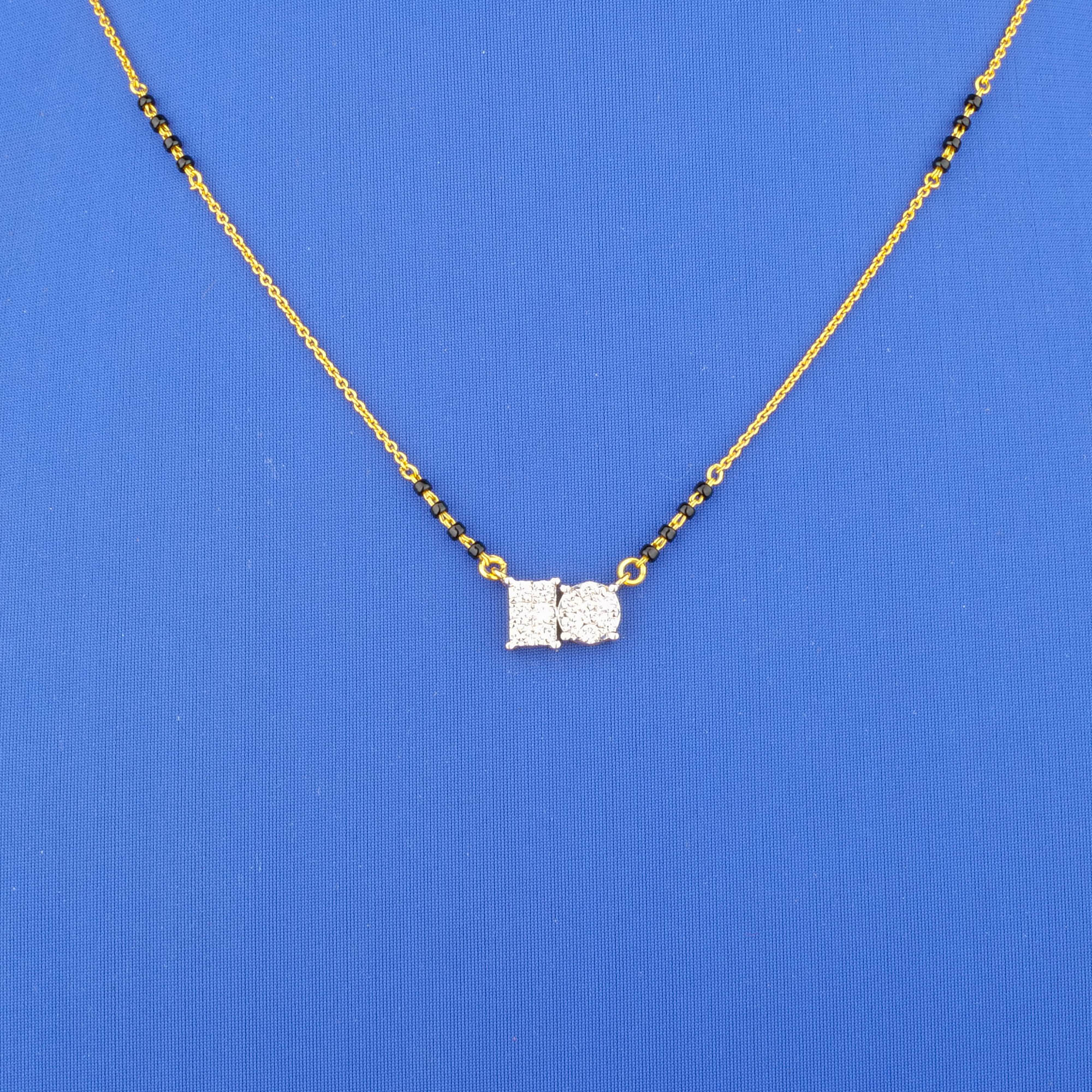 18K Yellow Gold Diamond 'Mangalsutra' Necklace