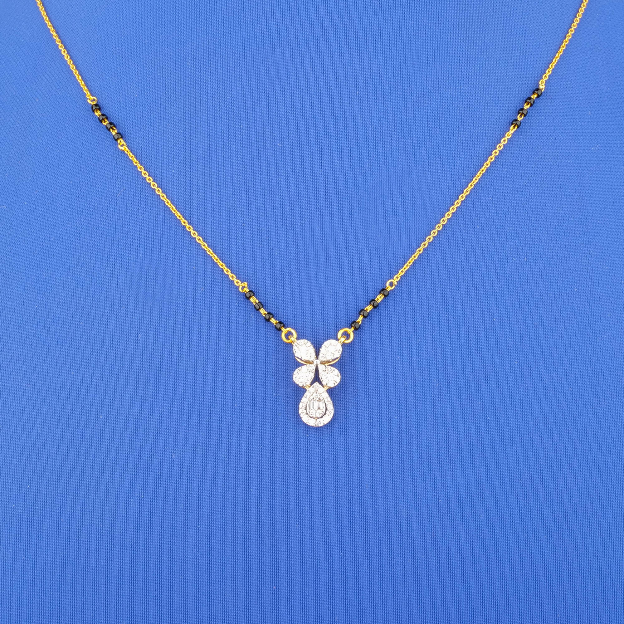 18K Yellow Gold Diamond 'Mangalsutra' Necklace