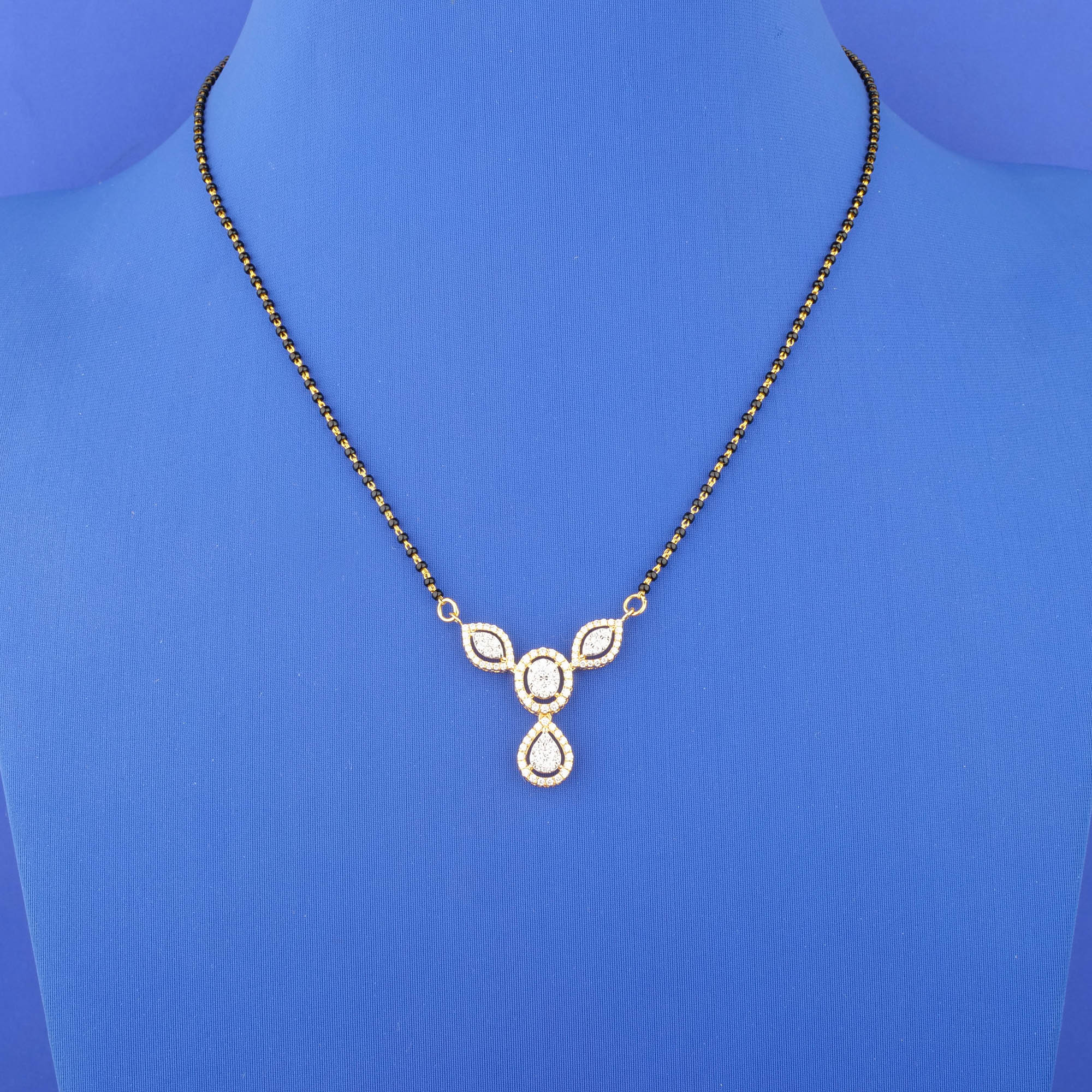 18K Yellow Gold Diamond 'Mangalsutra' Necklace