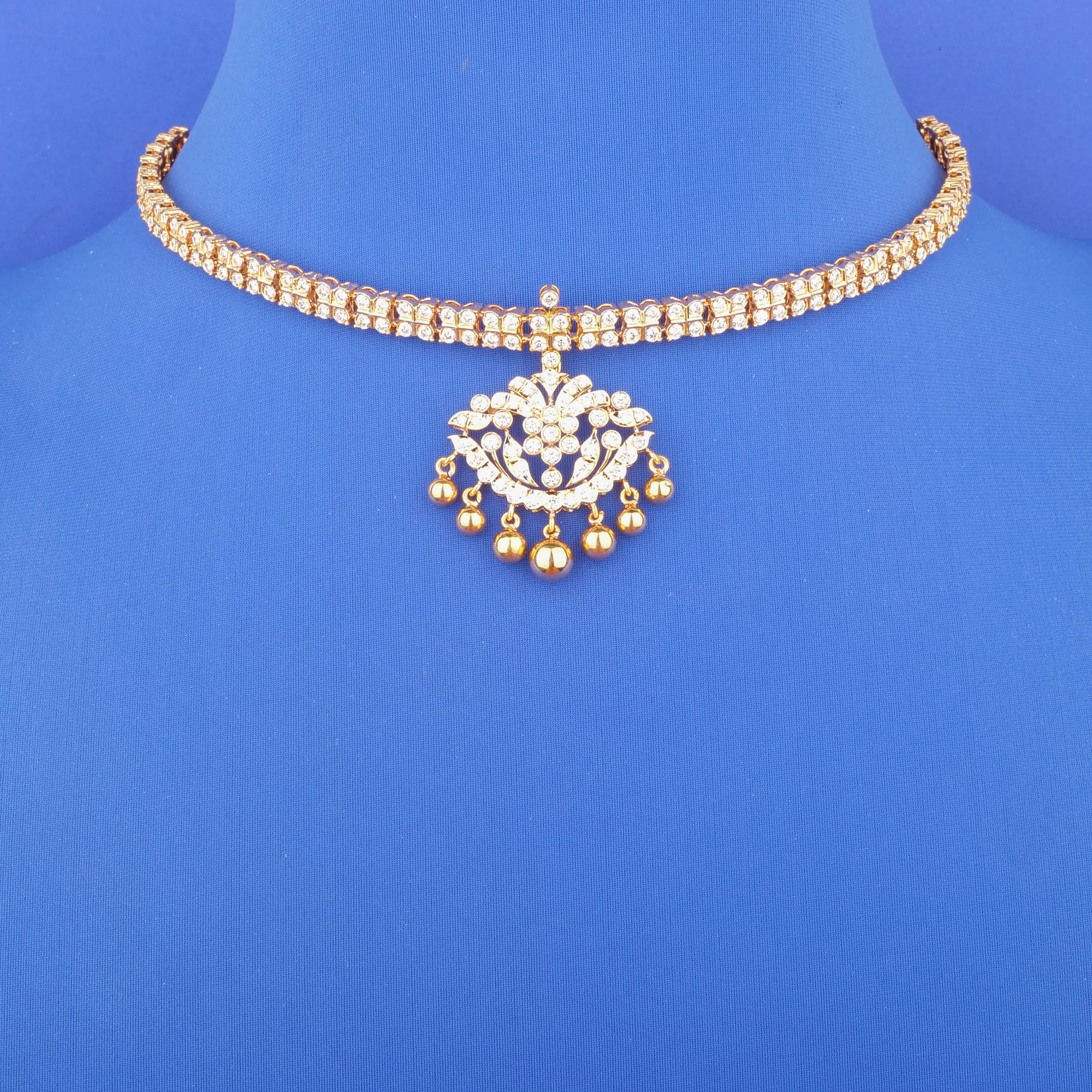 18K Gold Diamond Choker/Necklace