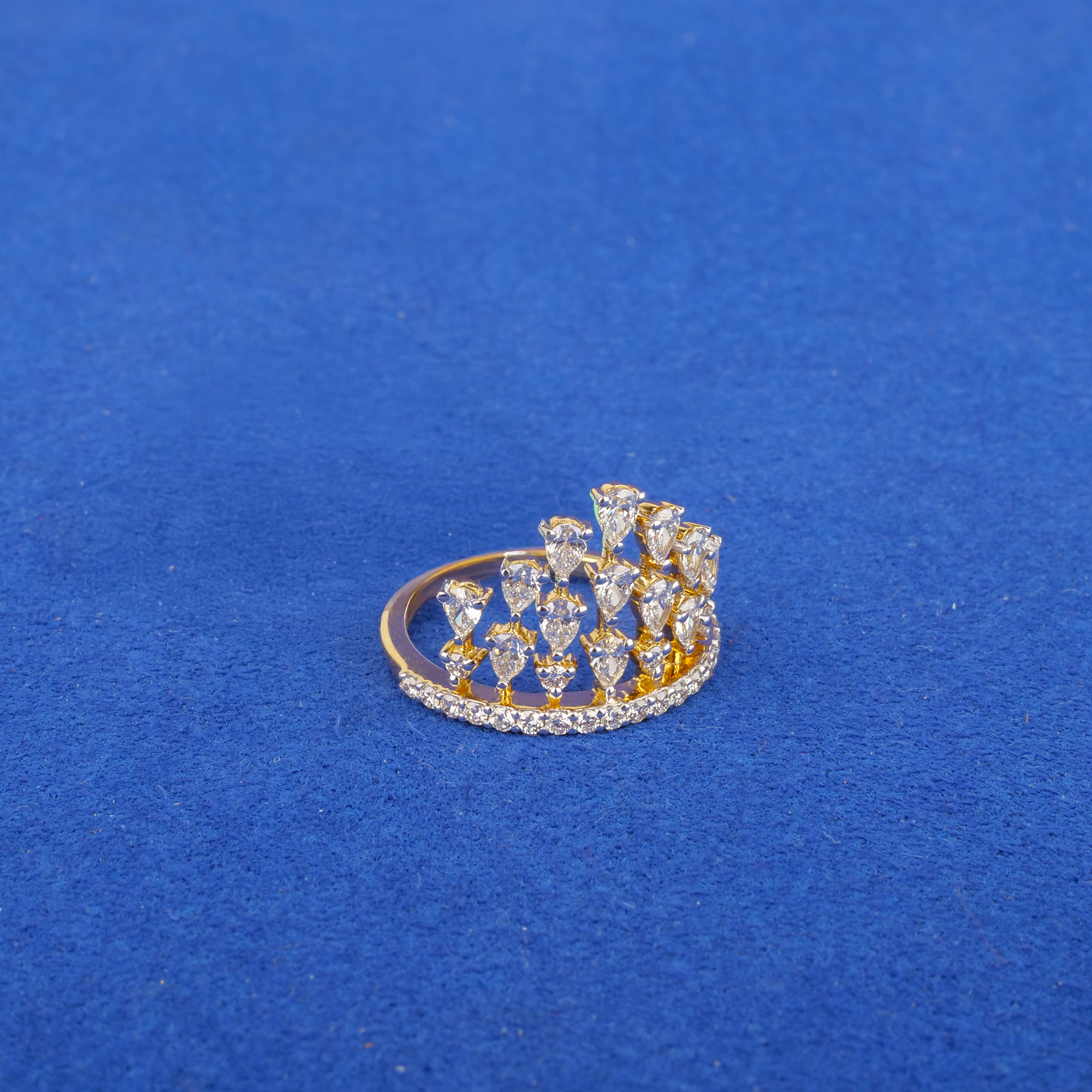 18K YG Diamond Ring (Cat. #26B)