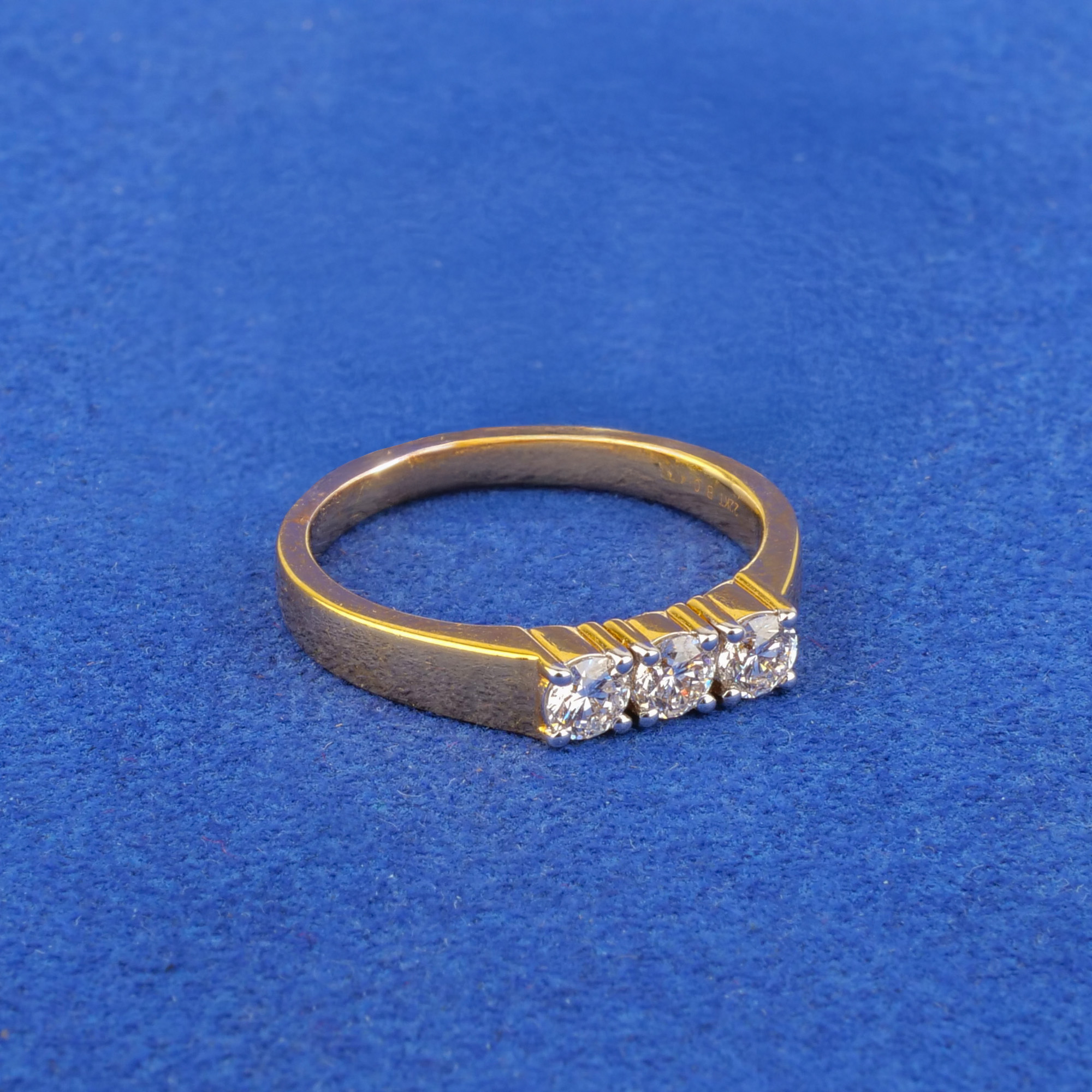22K Diamond Ring