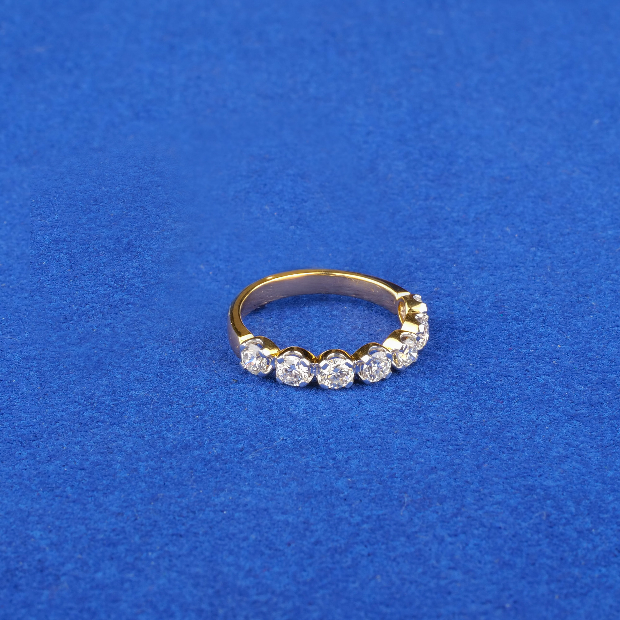 18K Yellow Gold Diamond Ring
