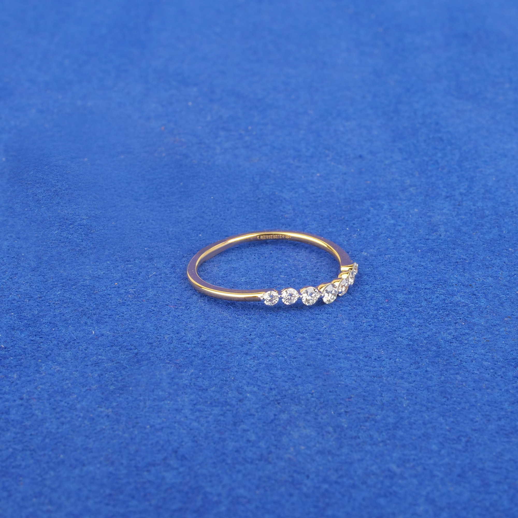 18K Yellow Gold Diamond Ring