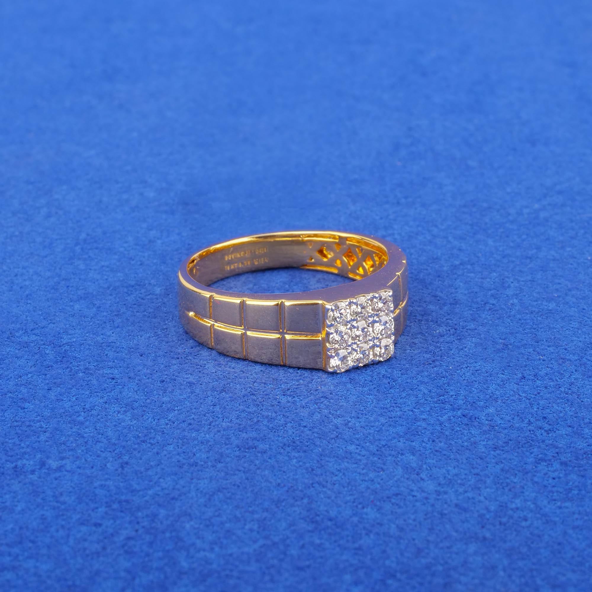 18K Yellow Gold Diamond Ring