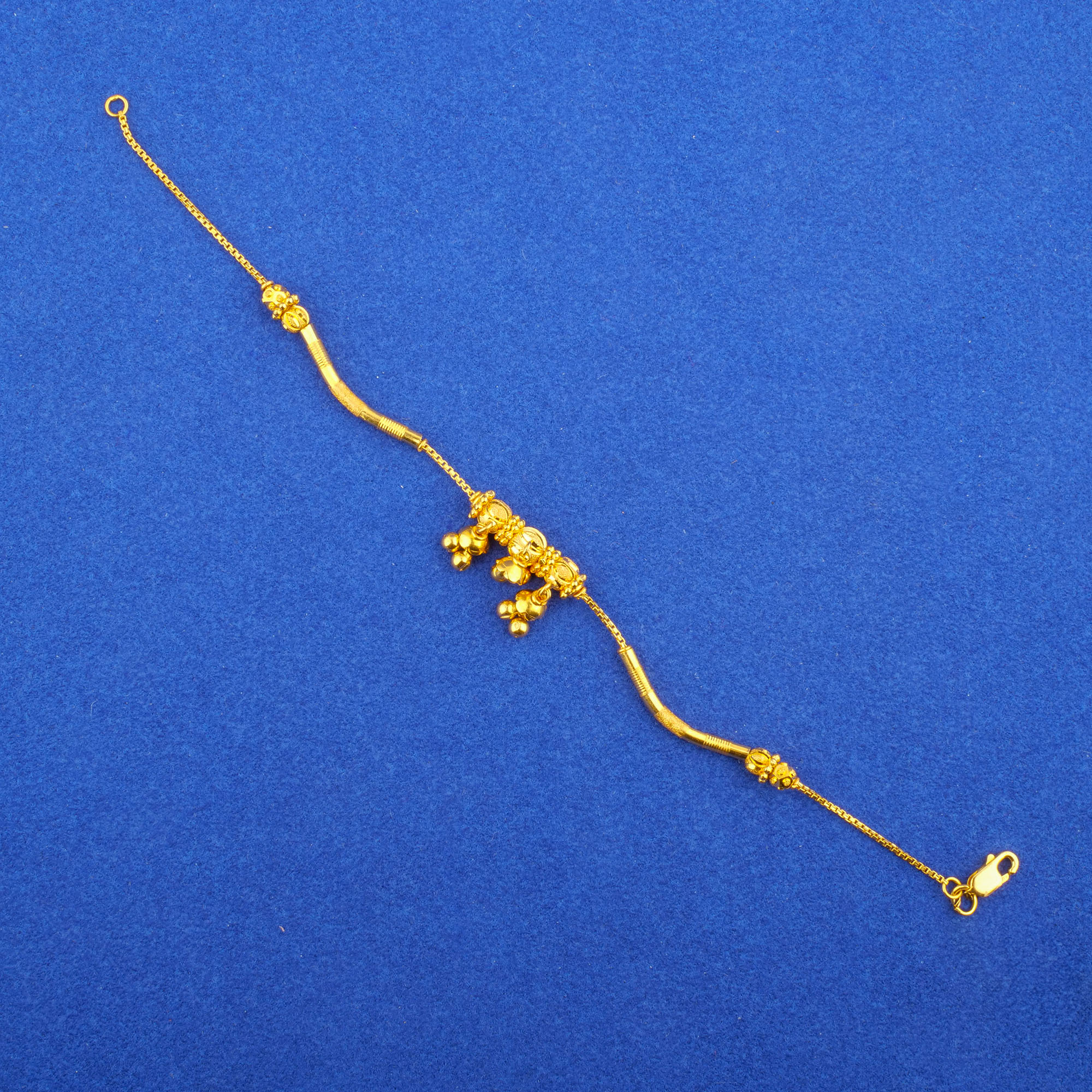 Twenty-Two Karat Gold Bracelet