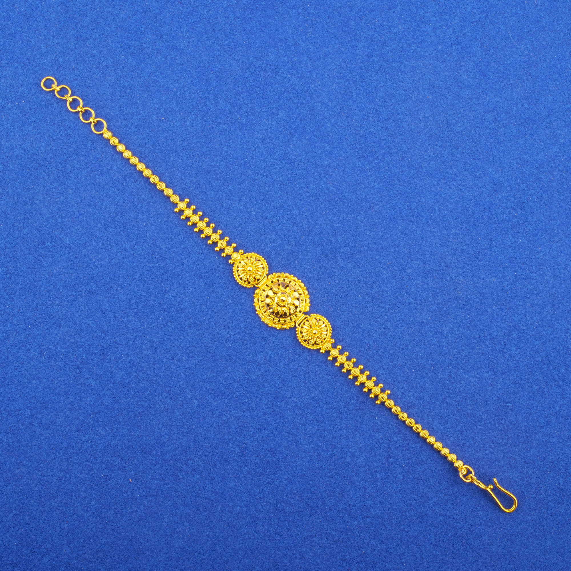 Twenty-Two Karat Gold Bracelet