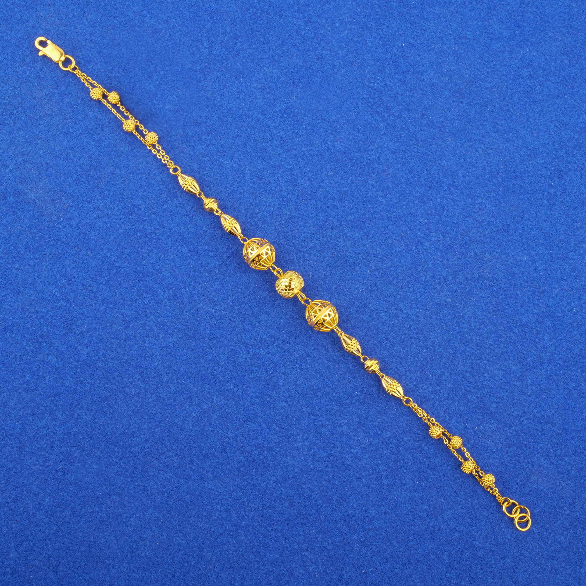 Twenty-Two Karat Gold Bracelet