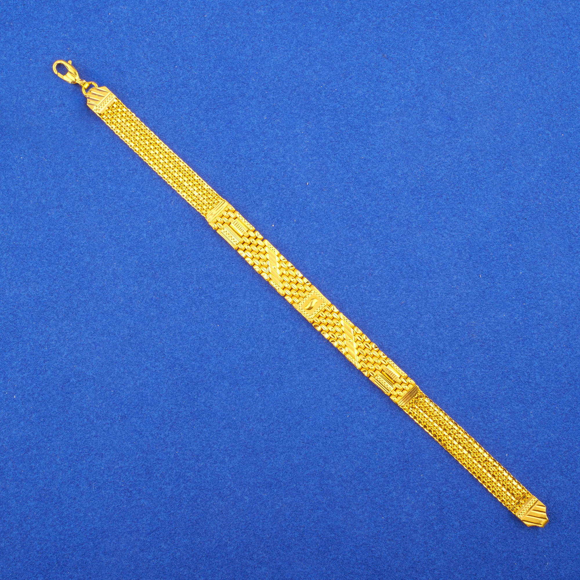 Twenty-Two Karat Gold Bracelet