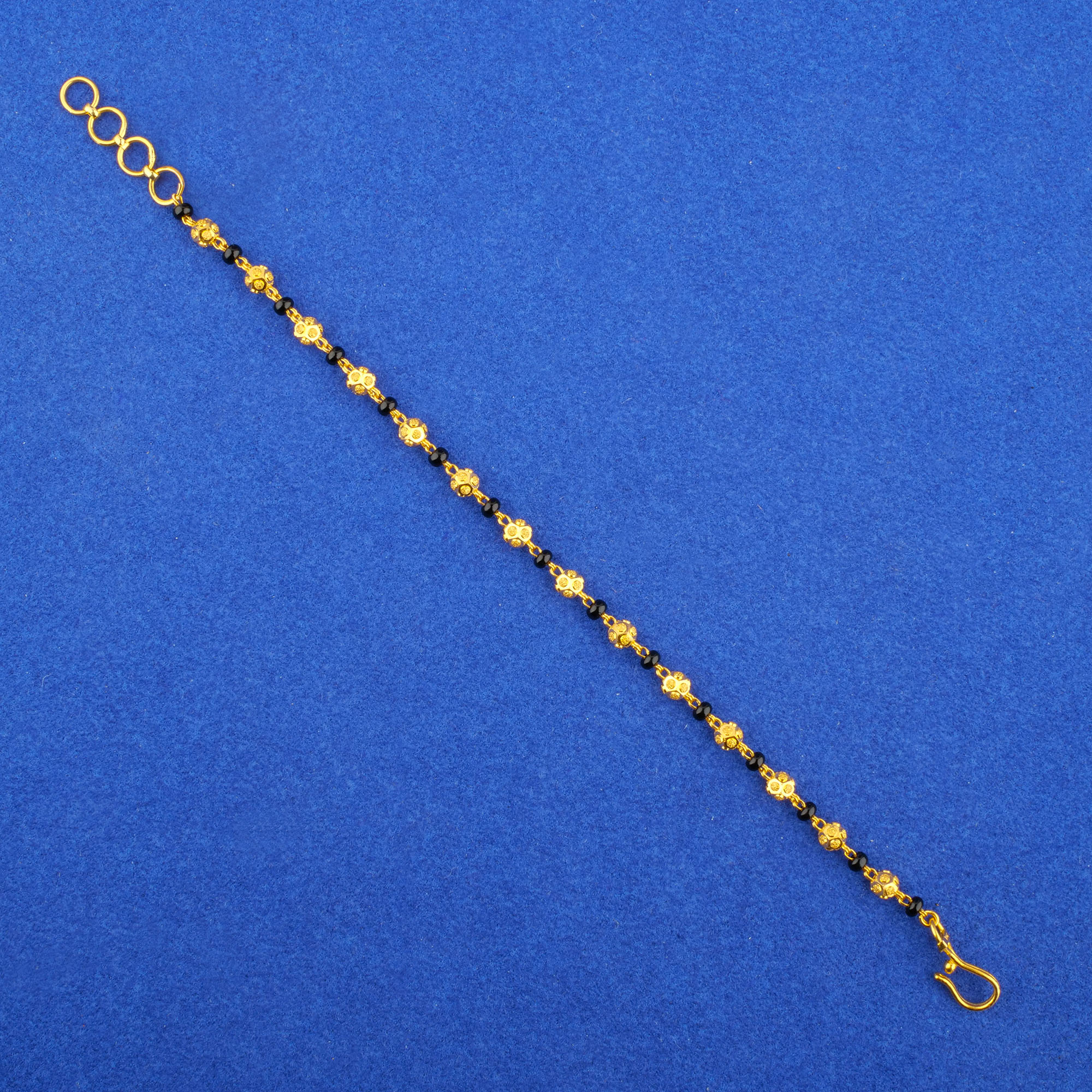 Twenty-Two Karat Gold 'Blackbead' Bracelet