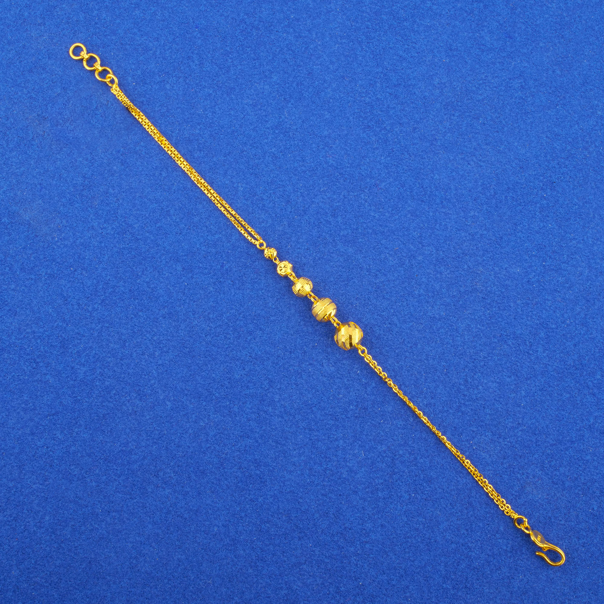 Twenty-Two Karat Gold Bracelet