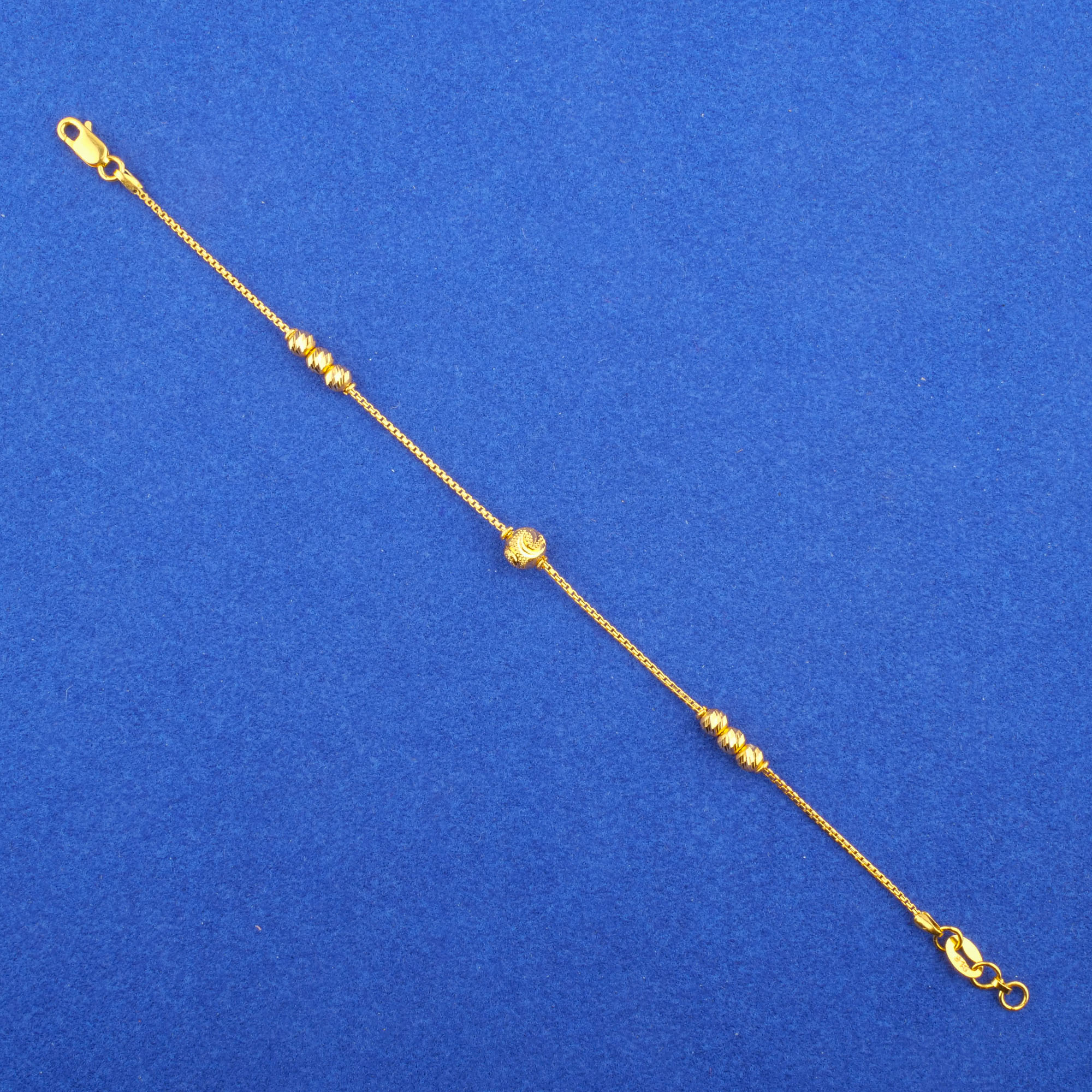 Twenty-Two Karat Gold Bracelet