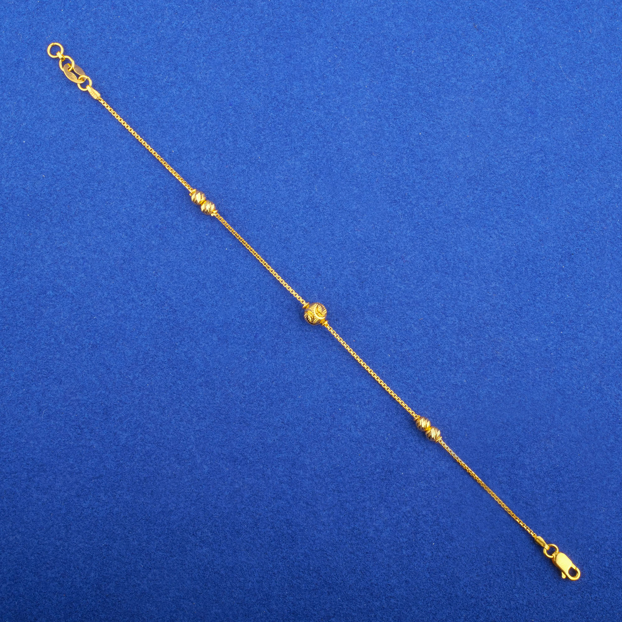 Twenty-Two Karat Gold Bracelet