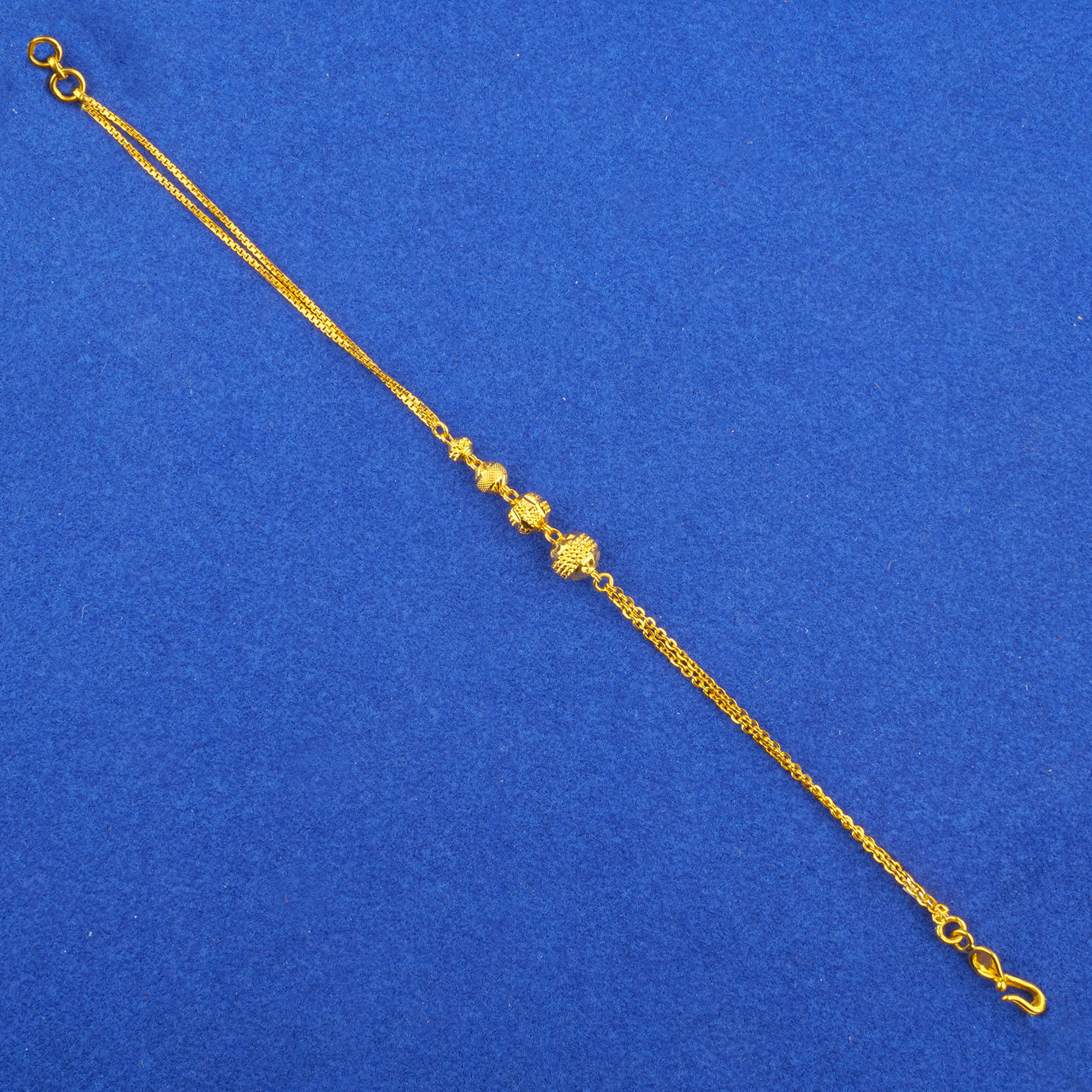 Twenty-Two Karat Gold Bracelet