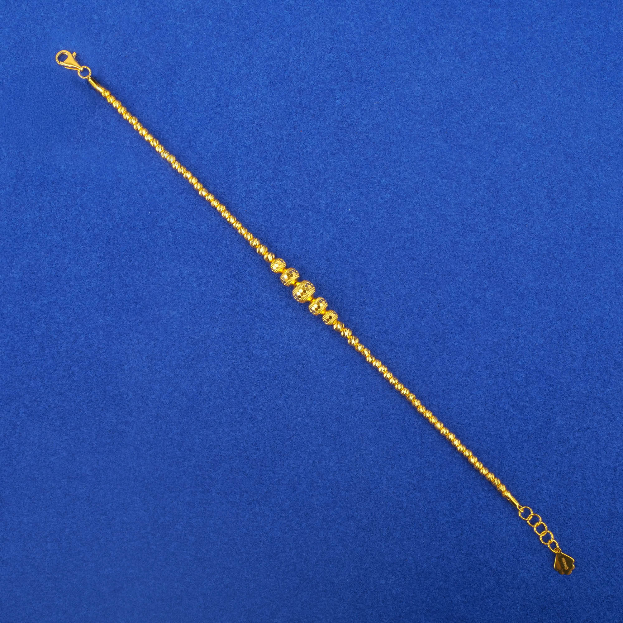 Twenty-Two Karat Gold Bracelet