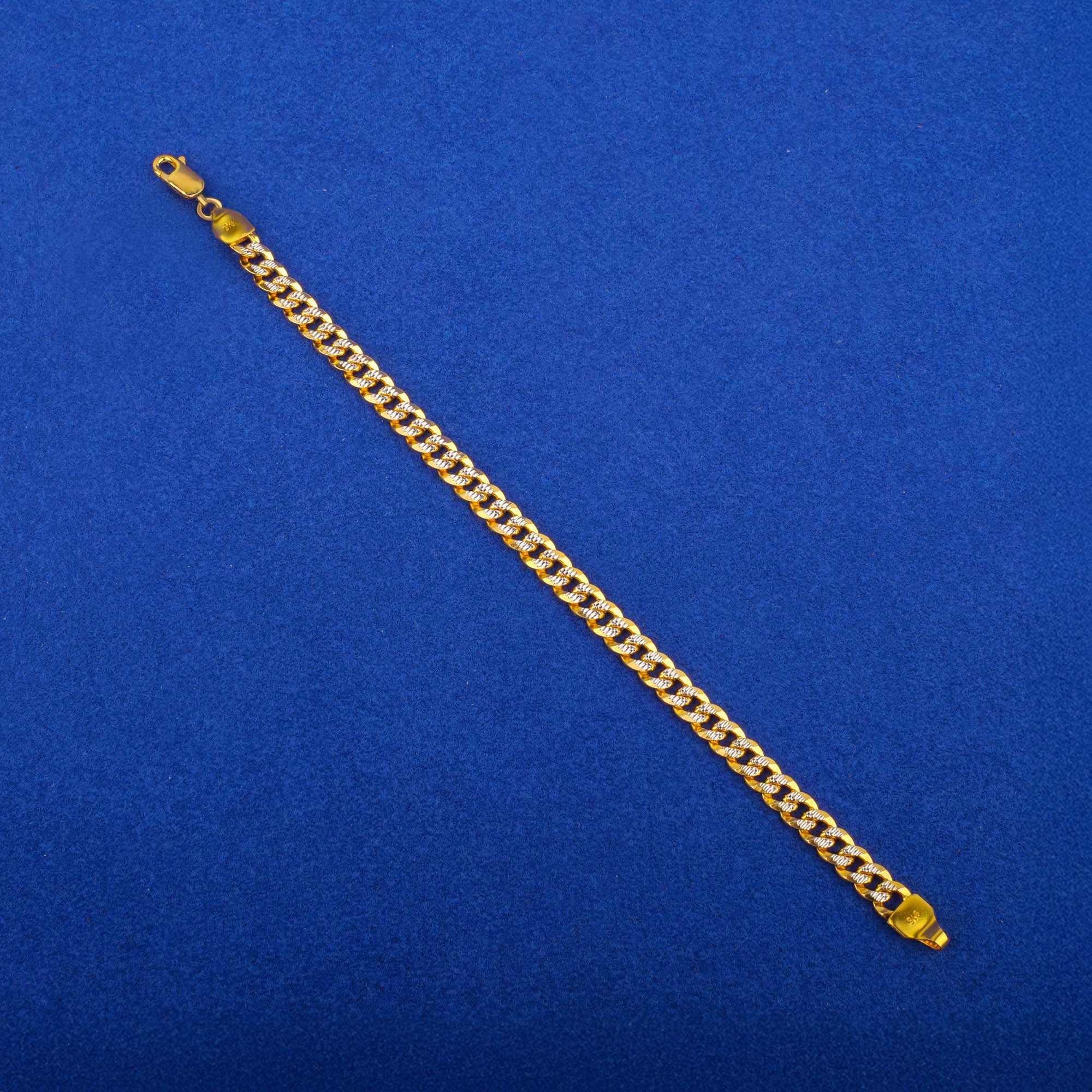 Twenty-Two Karat Two-Tone Gold 'C.link' Bracelet