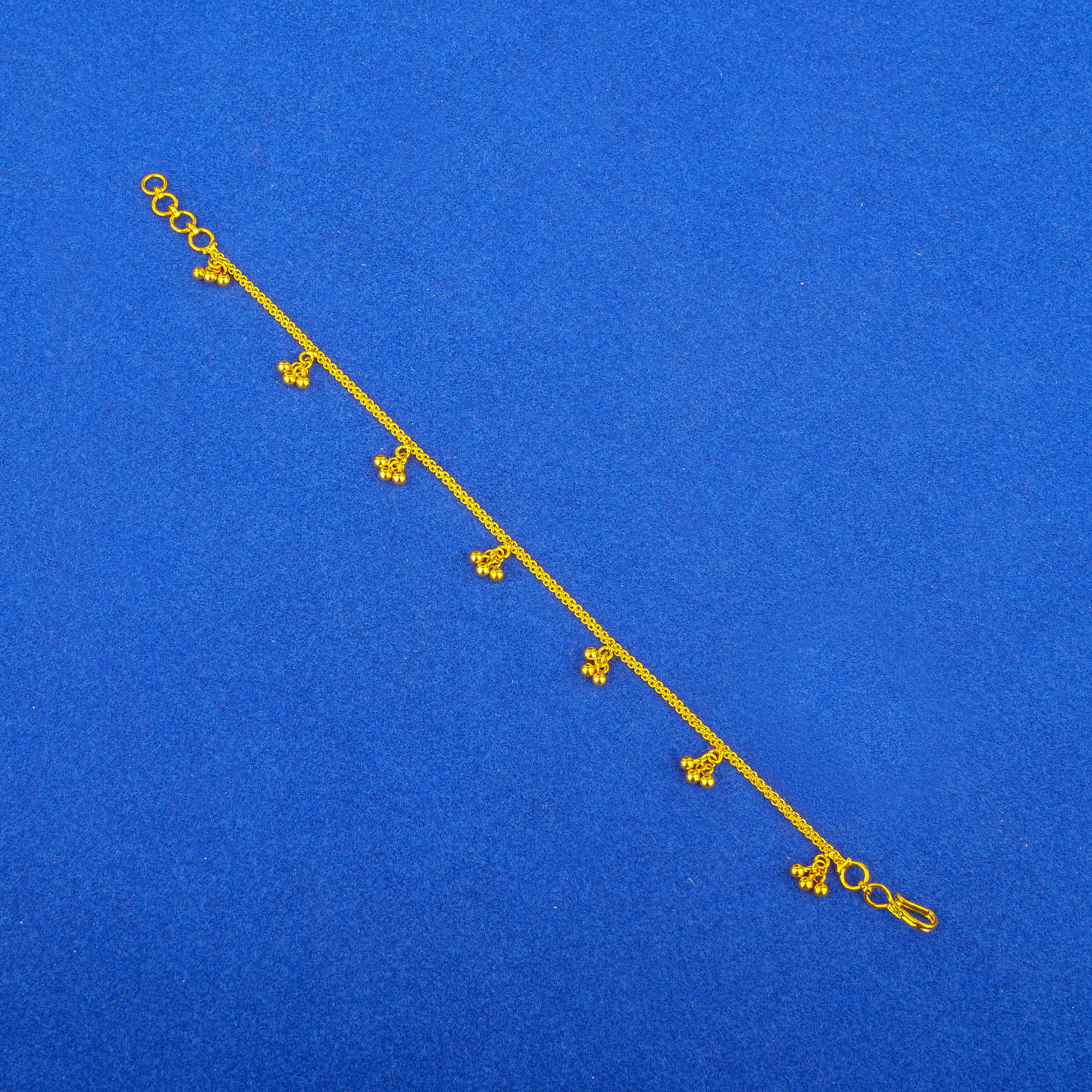 22K Gold 'Charm' Bracelet