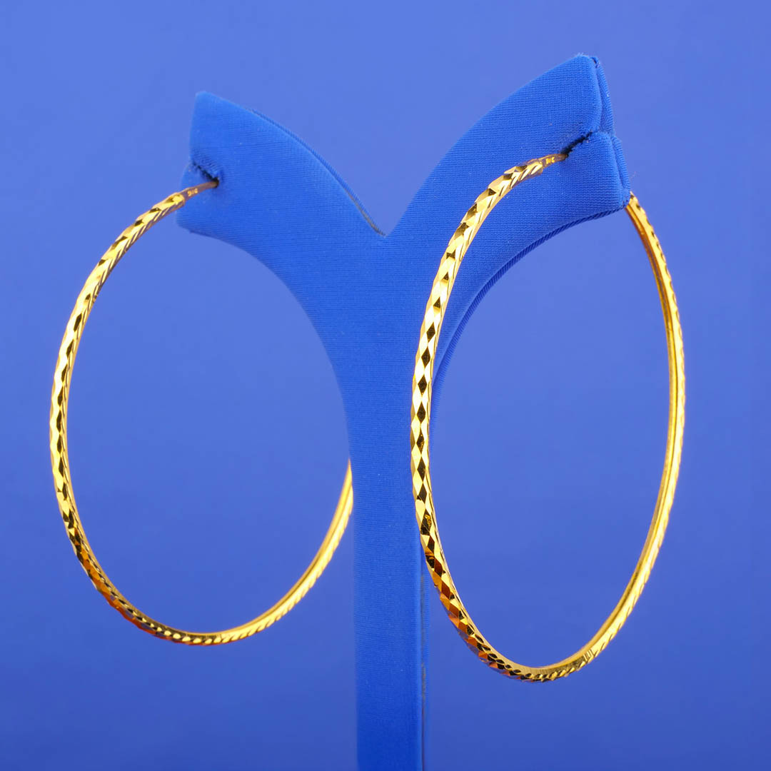 Twenty-Two Karat Gold 'Bali' Earrings