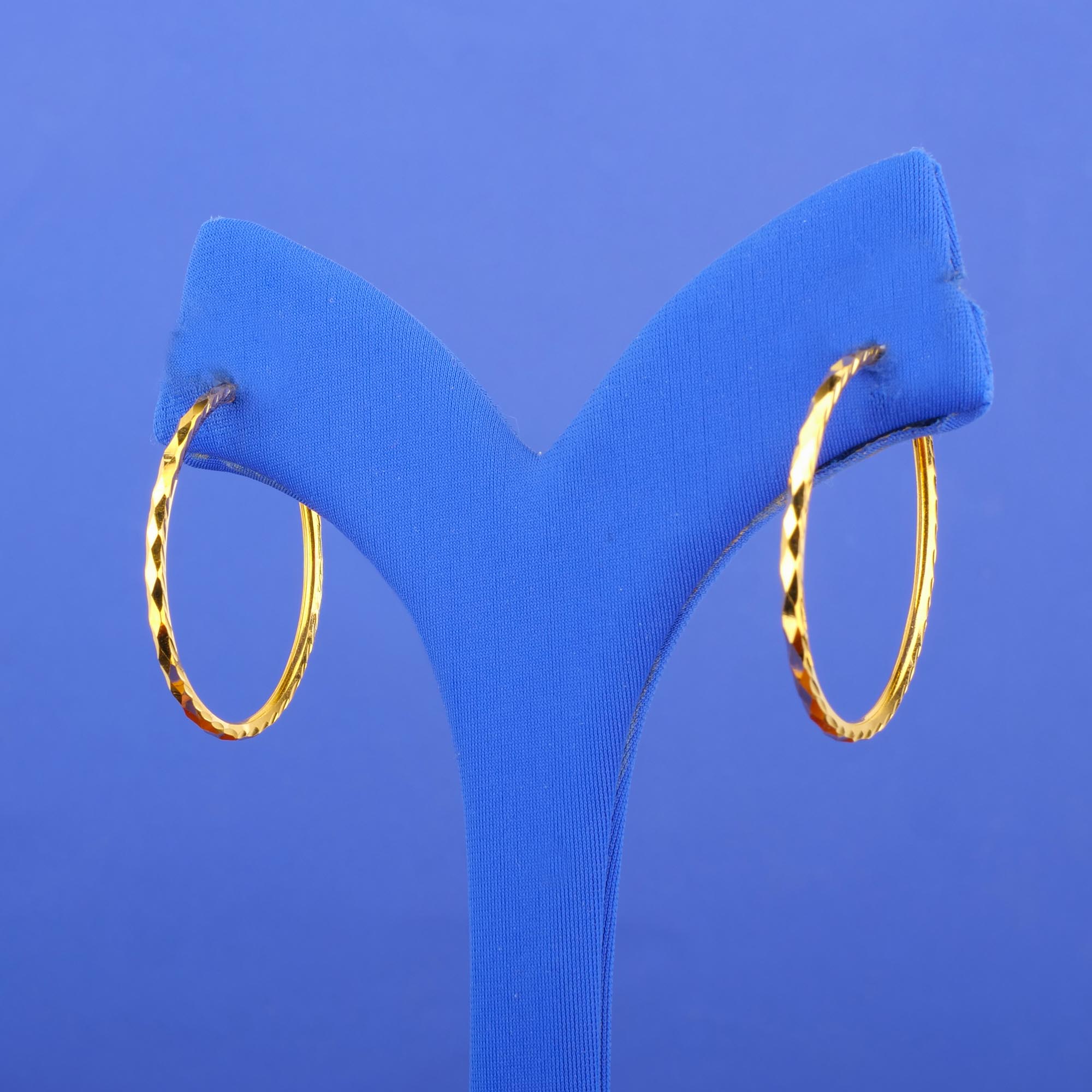 Twenty-Two Karat Gold 'Bali' Earrings