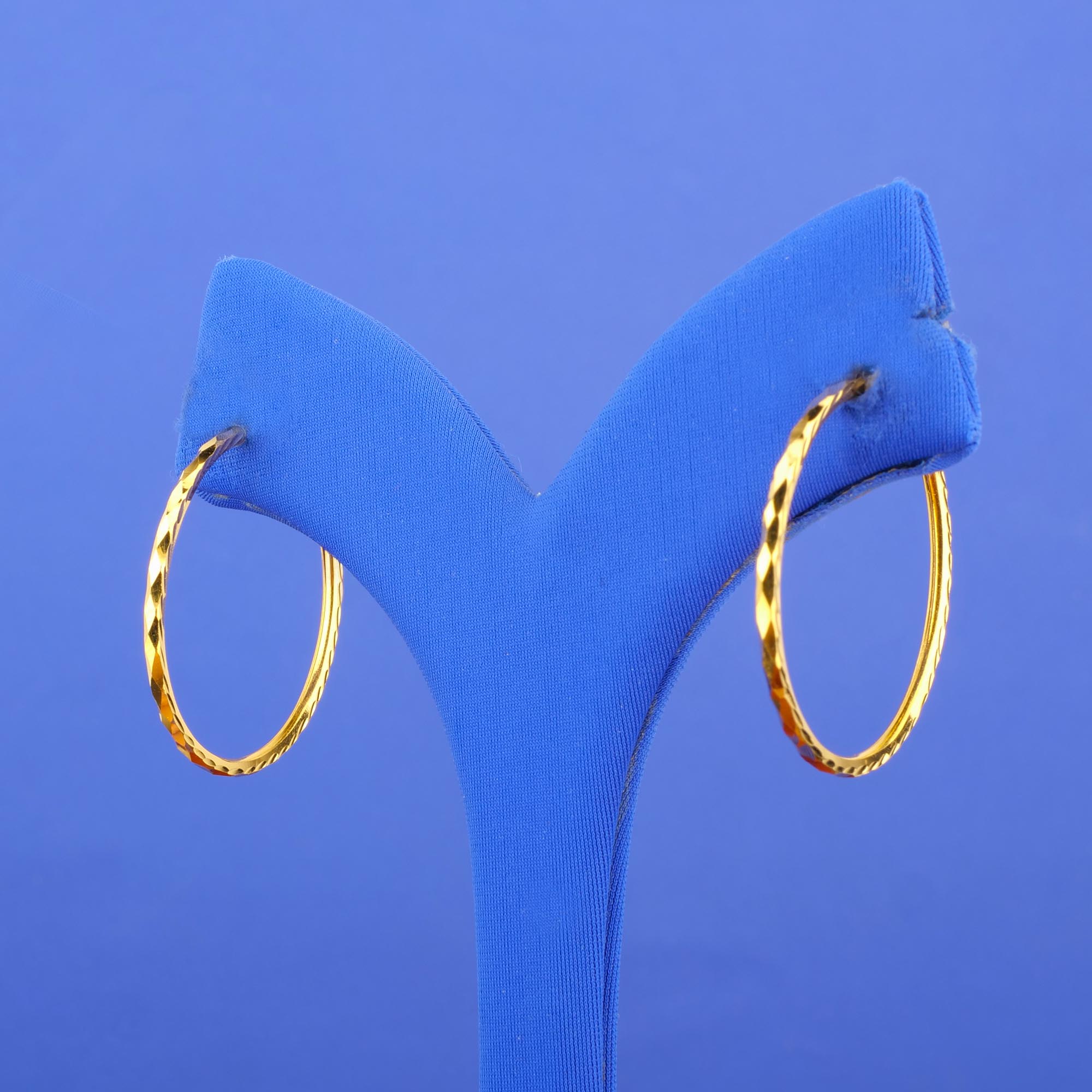 Twenty-Two Karat Gold 'Bali' Earrings