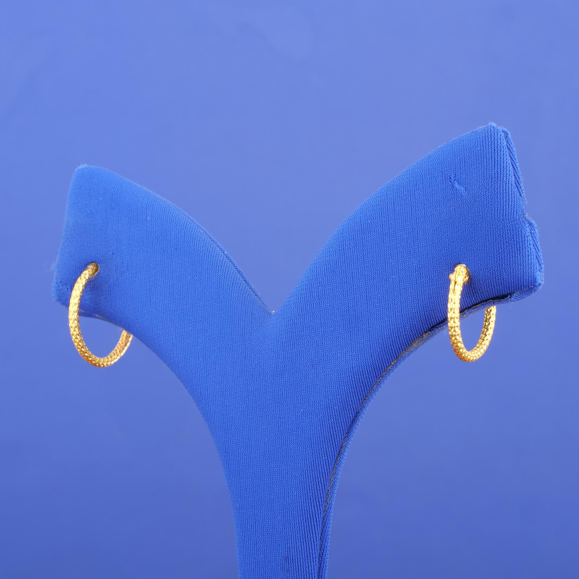 Twenty-Two Karat Gold 'Bali' Earrings*