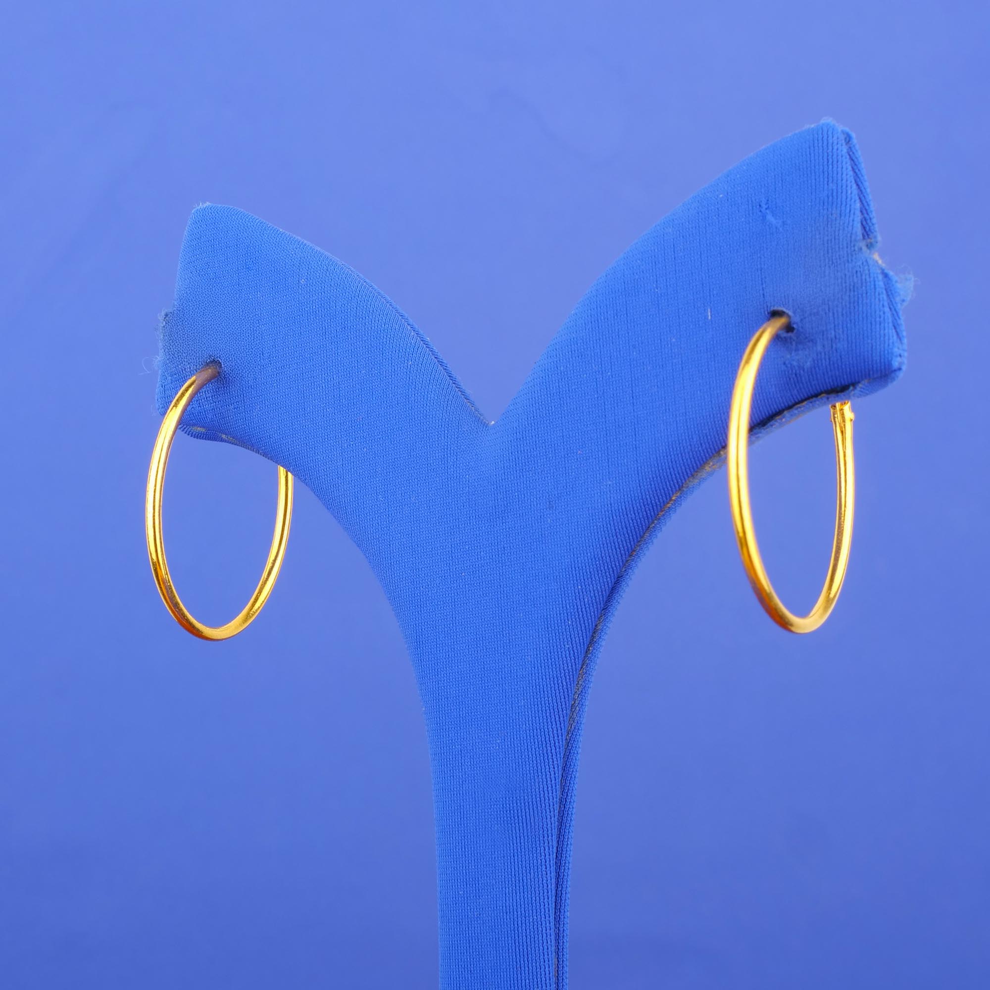 Twenty-Two Karat 'Fancy' Gold 'Bali' Earrings