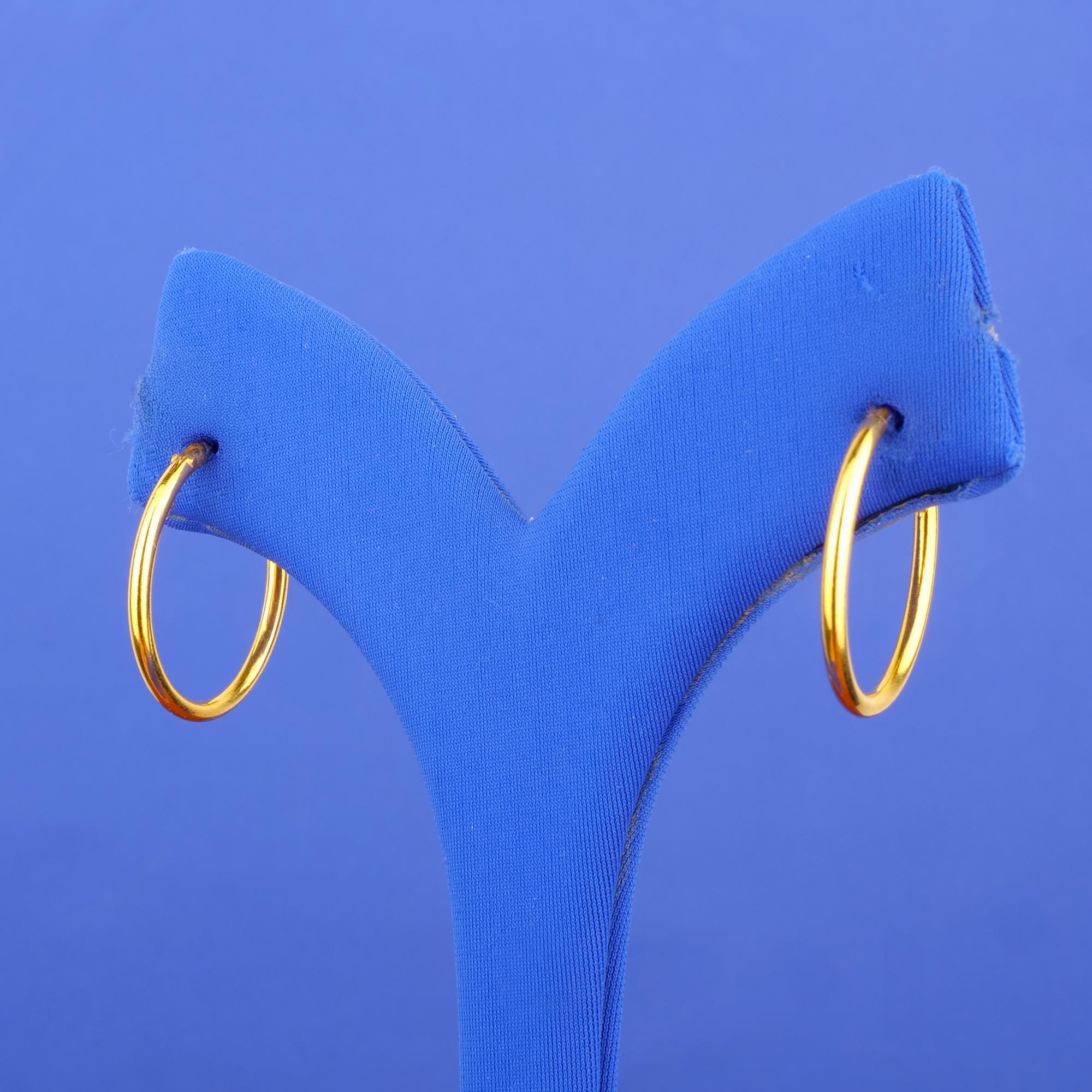 Twenty-Two Karat 'Fancy' Gold 'Bali' Earrings