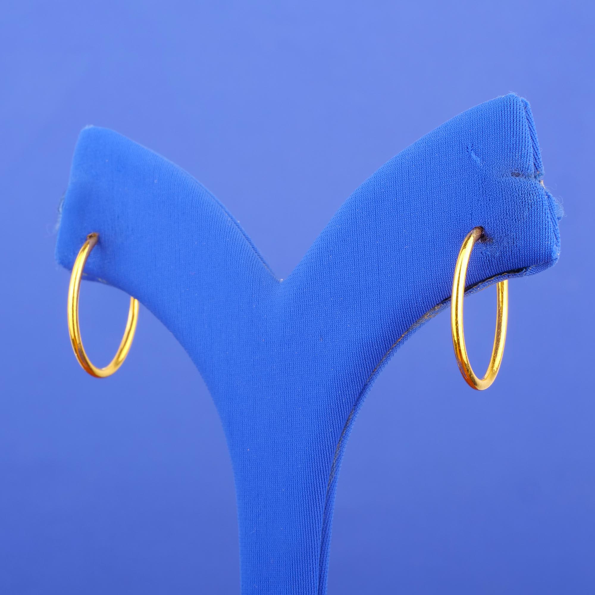 Twenty-Two Karat 'Fancy' Gold 'Bali' Earrings