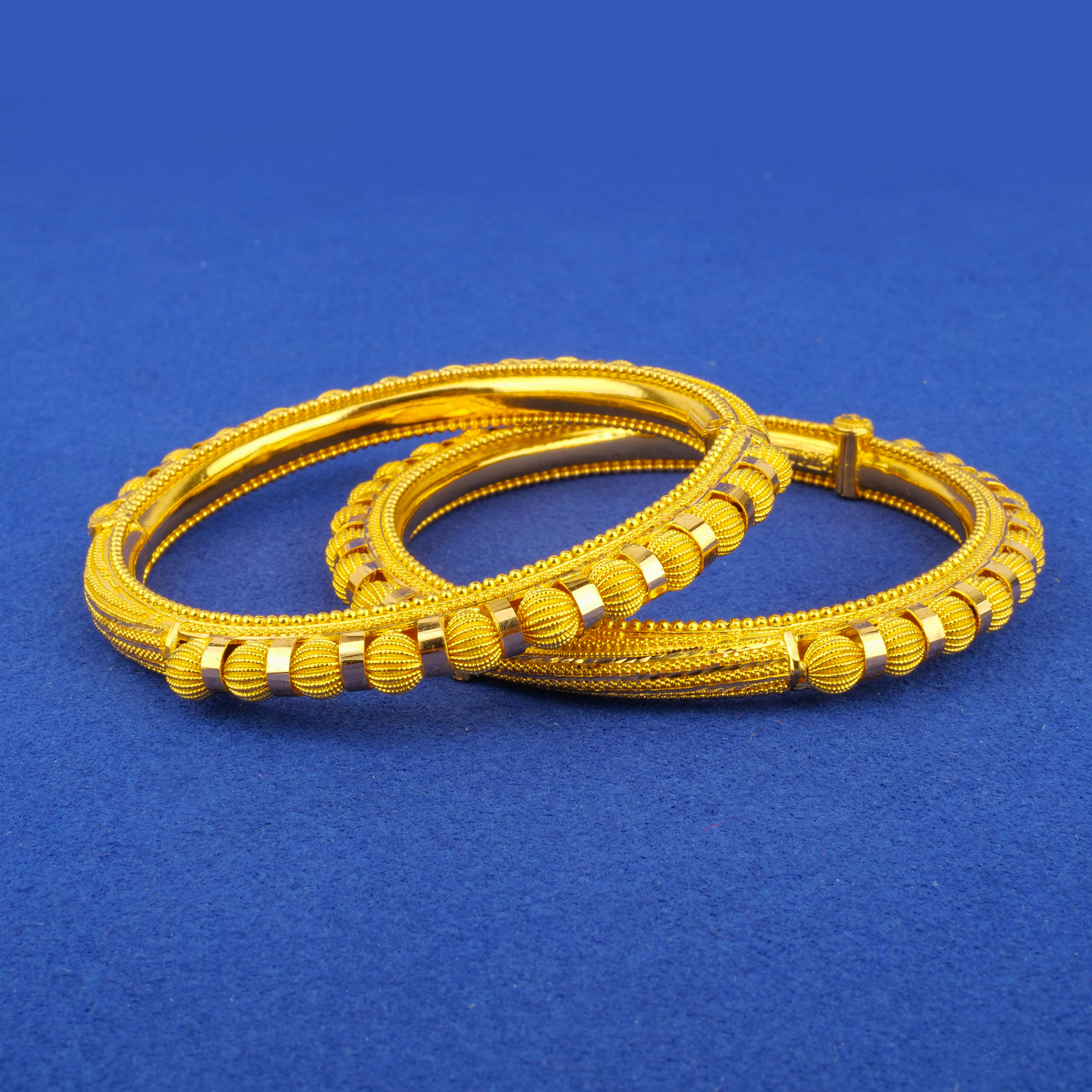 Twenty-Two Karat Gold Bangles
