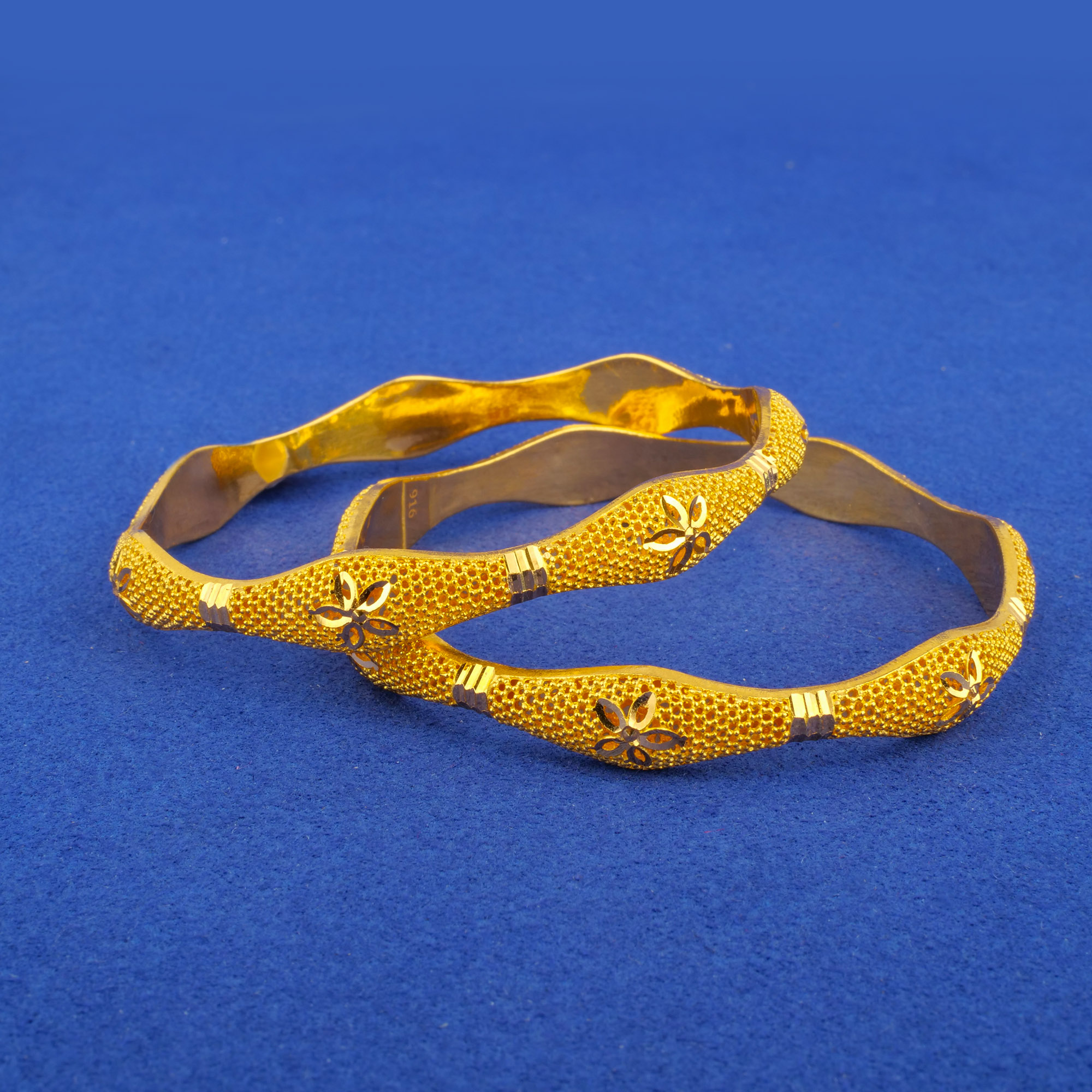 Twenty-Two Karat Gold Bangles