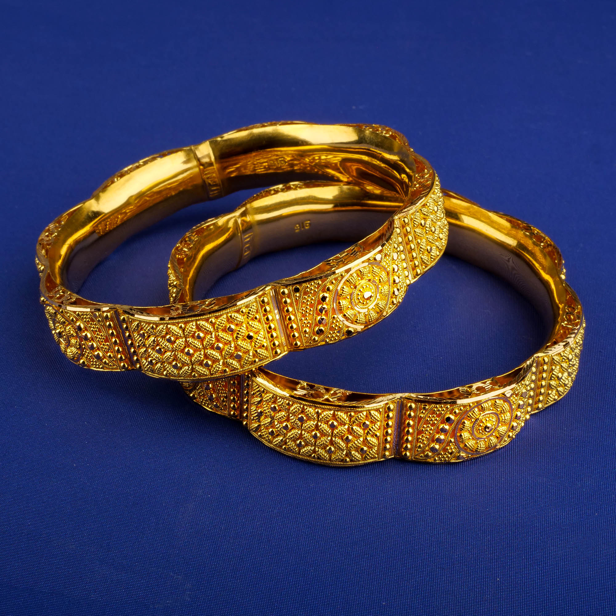 22K Gold Bangles